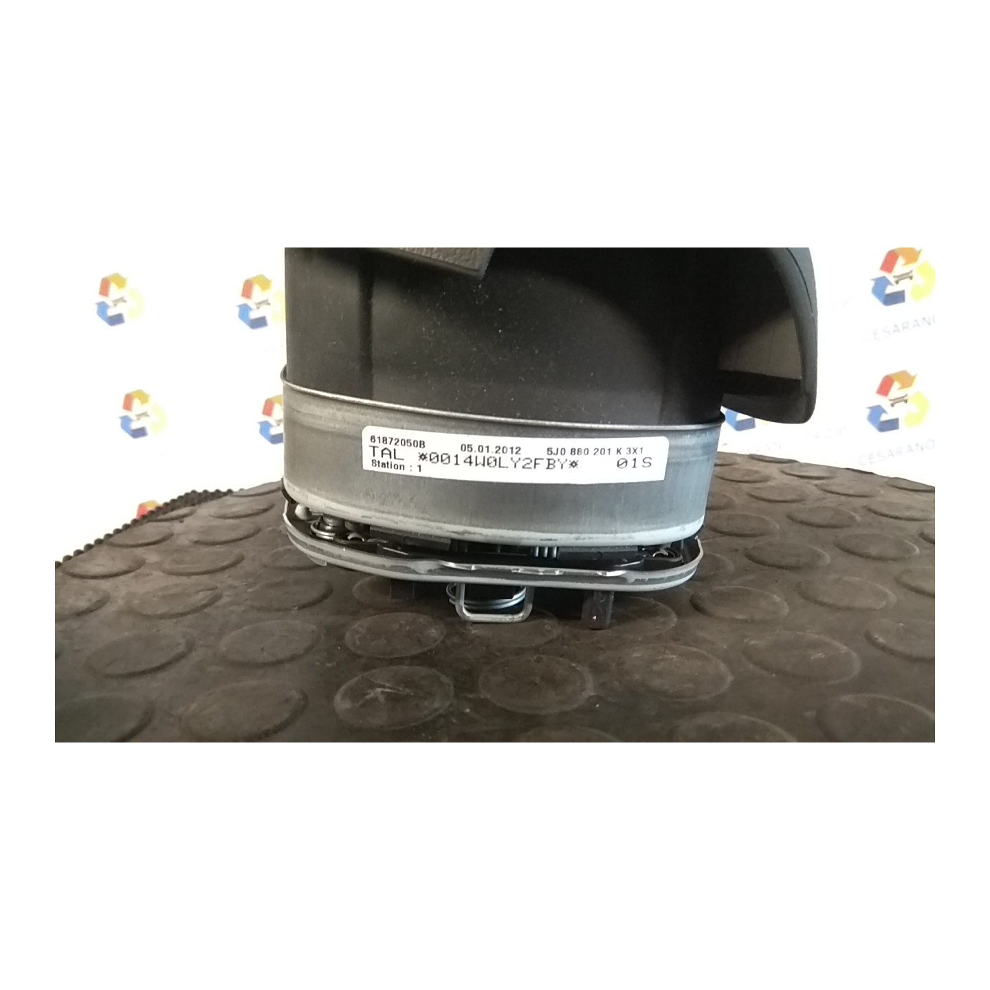 DISPOSITIVO AIRBAG LATO GUIDA 109 SKODA ROOMSTER (5J) (03/10-) CGP 5J0880201E3X1