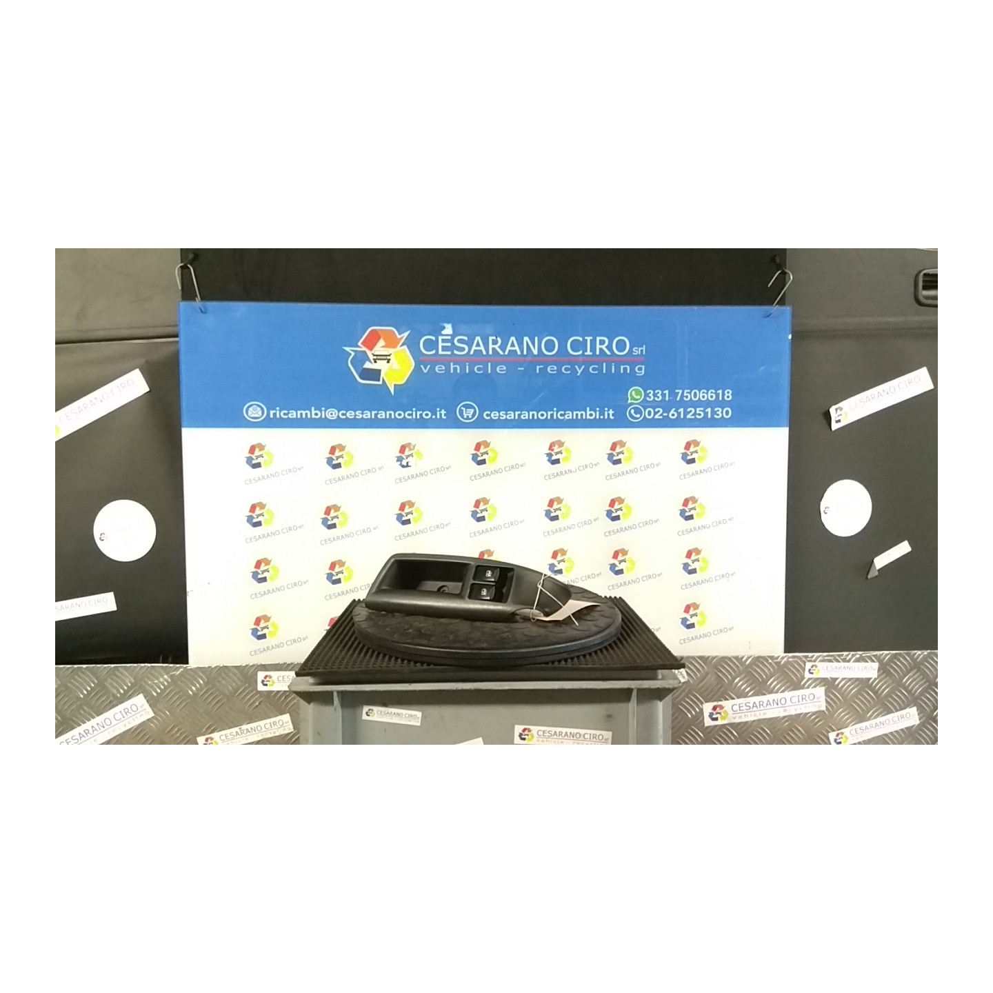 BLOCCO COMANDI ALZACRISTALLI 050 CHEVROLET (DAEWOO) AVEO (T250) (06/08-11/12) B12D1 96806759