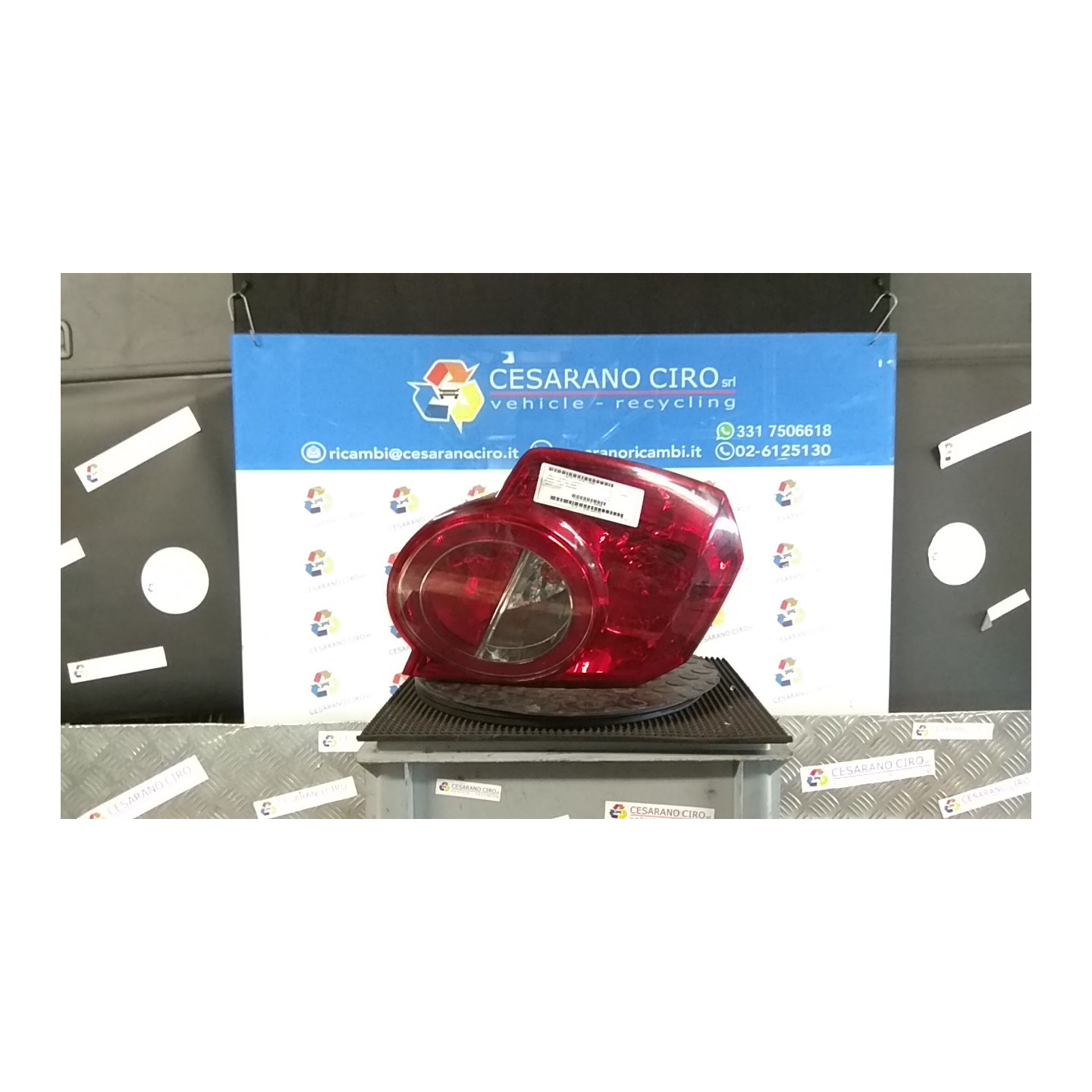 FANALE POST. SX. 053 CHEVROLET (DAEWOO) AVEO (T250) (06/08-11/12) B12D1 95952066