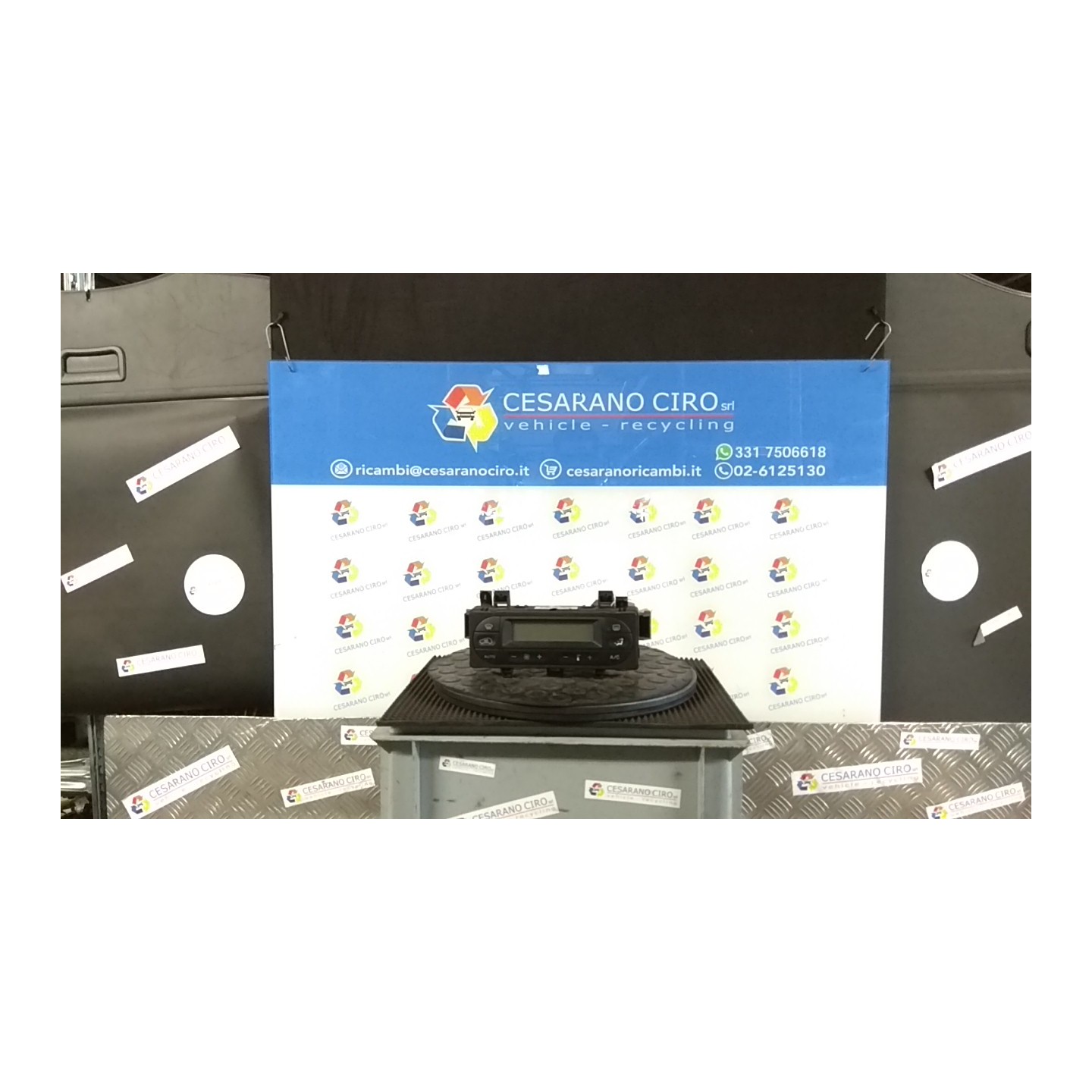 BLOCCO COMANDO CLIMATIZZAZIONE C/ A/ 063 CITROEN C3 1A SERIE (02/02-12/05) KFV 6451KR