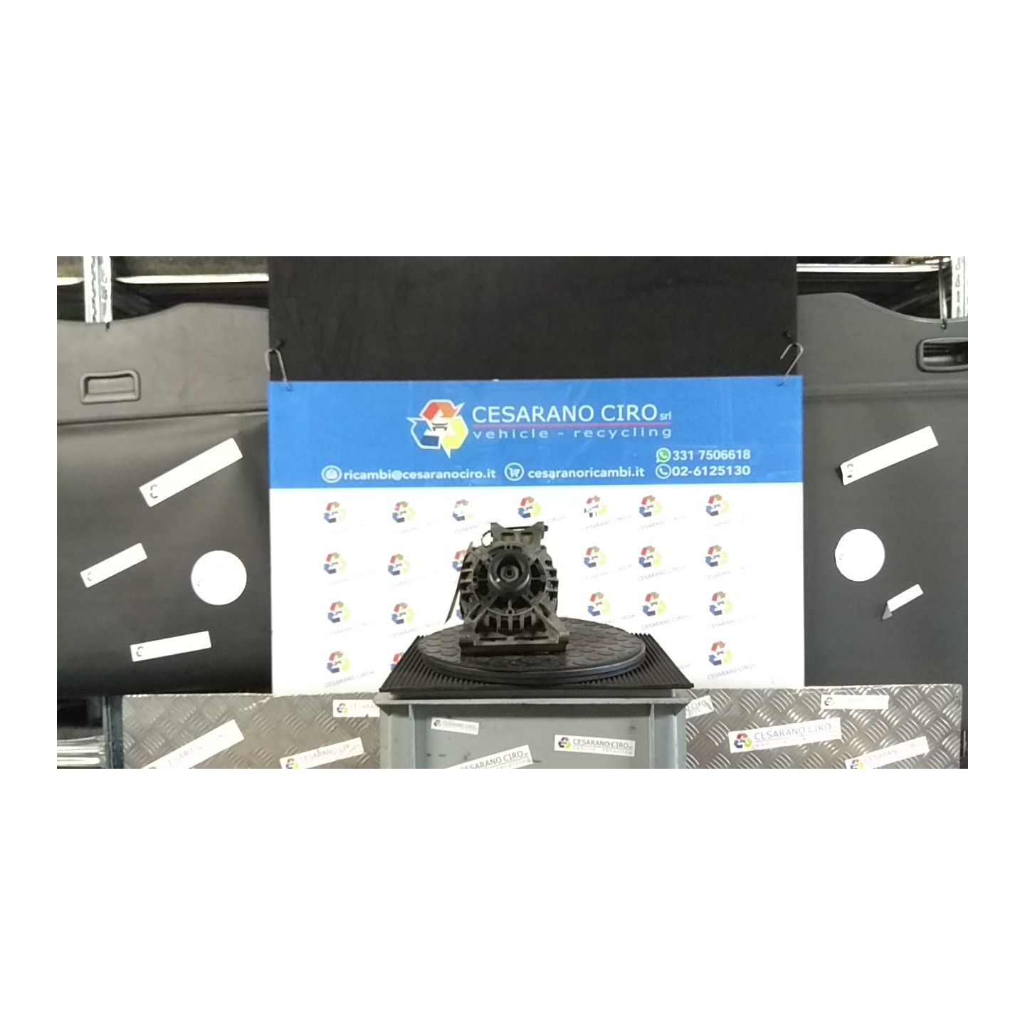 ALTERNATORE VALEO 90 AMP. 066 MERCEDES-BENZ CLASSE A (W/C169) (07/04-04/13 266920 A2661541202