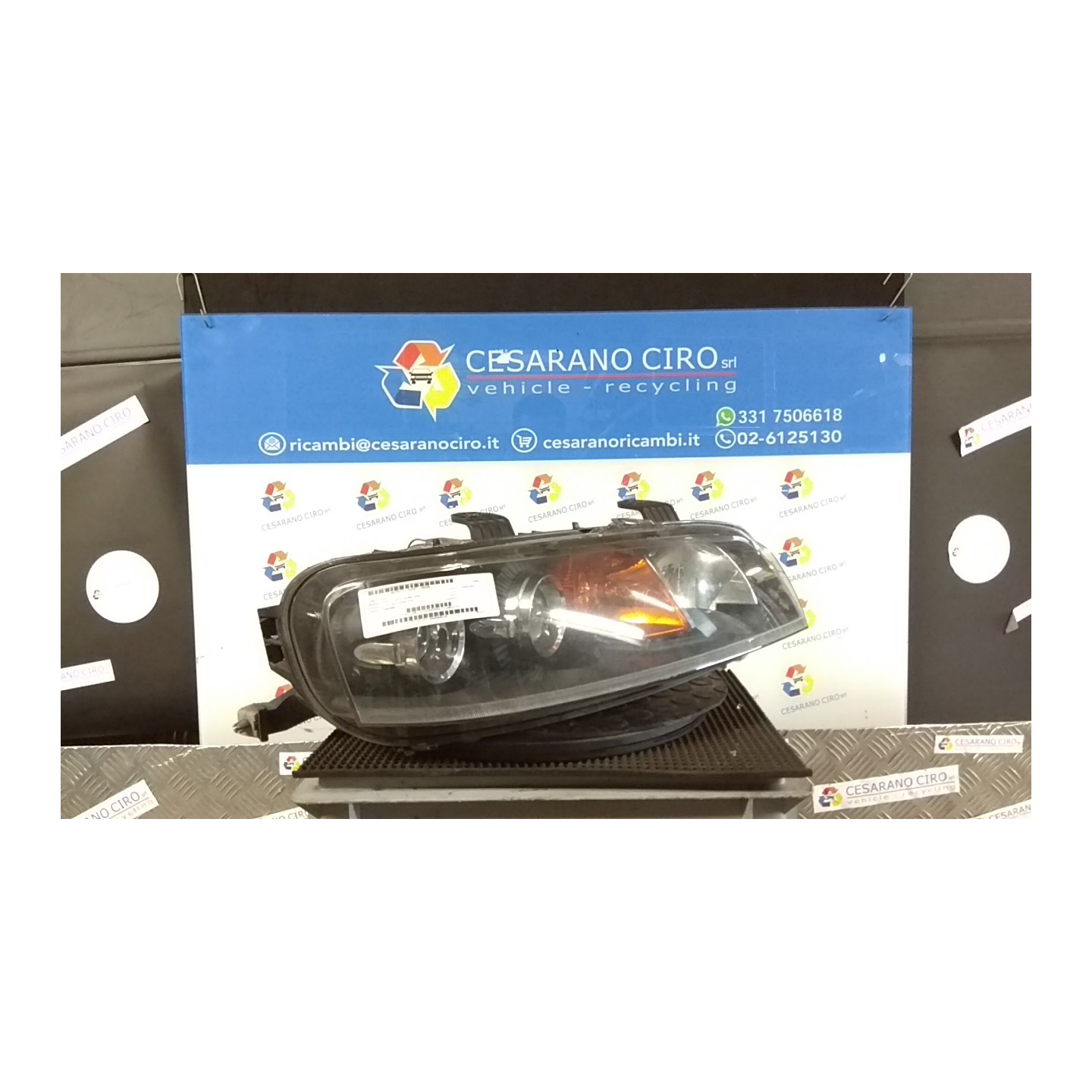PROIETTORE C/FENDINEBBIA DX. 095 FIAT PUNTO (1N/1P) (07/99-12/05) 188A4000 46522724