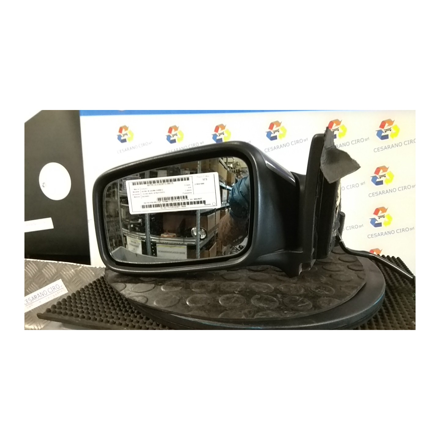 RETROVISORE EST. TERMICO REGOLAZ. ELETTR. SX. 115 VOLVO SERIE 40 (02/96-03/00) B4184S 30623537
