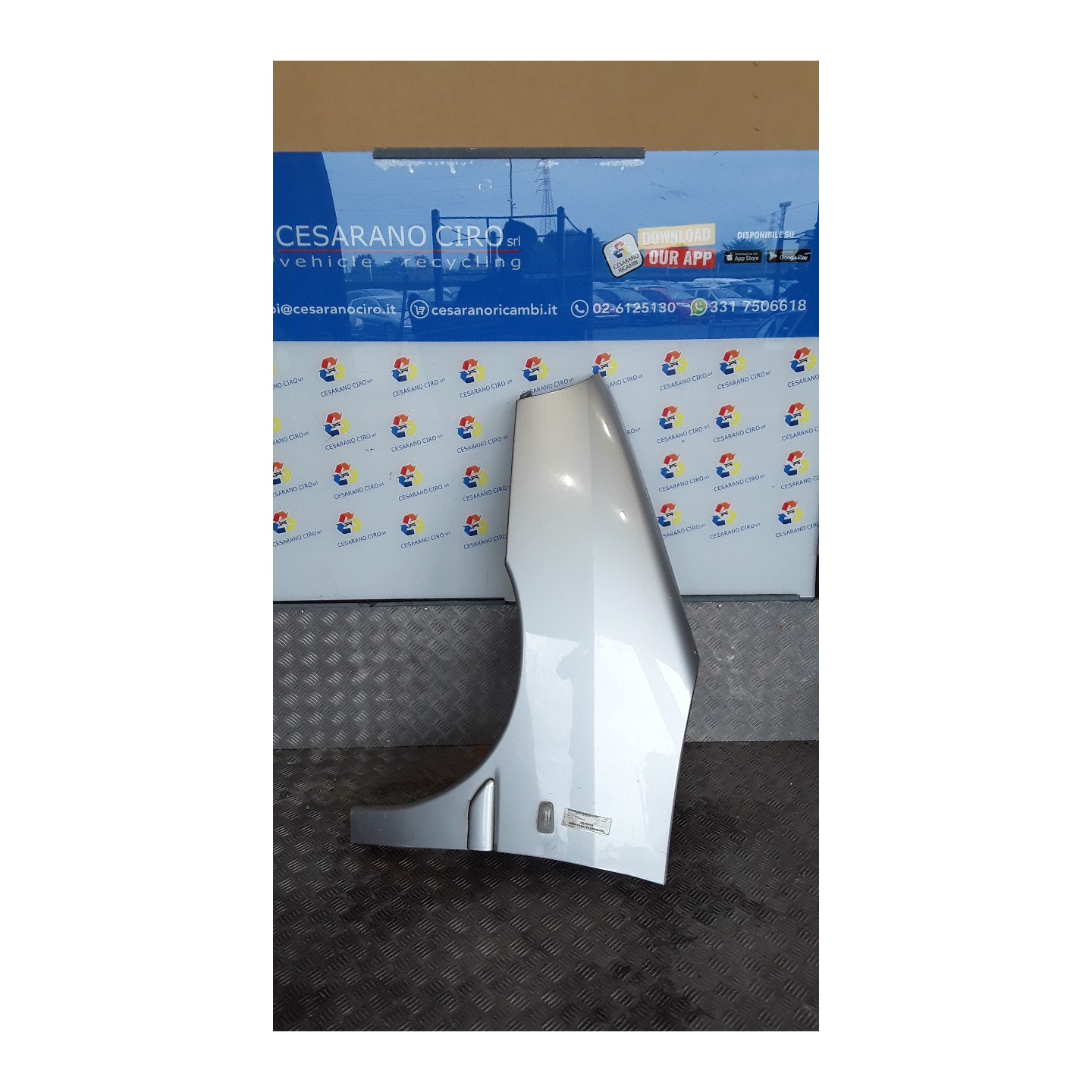 PARAFANGO ANT. SX. 159 PEUGEOT 806 (03/95-09/02) P8C 7840K1