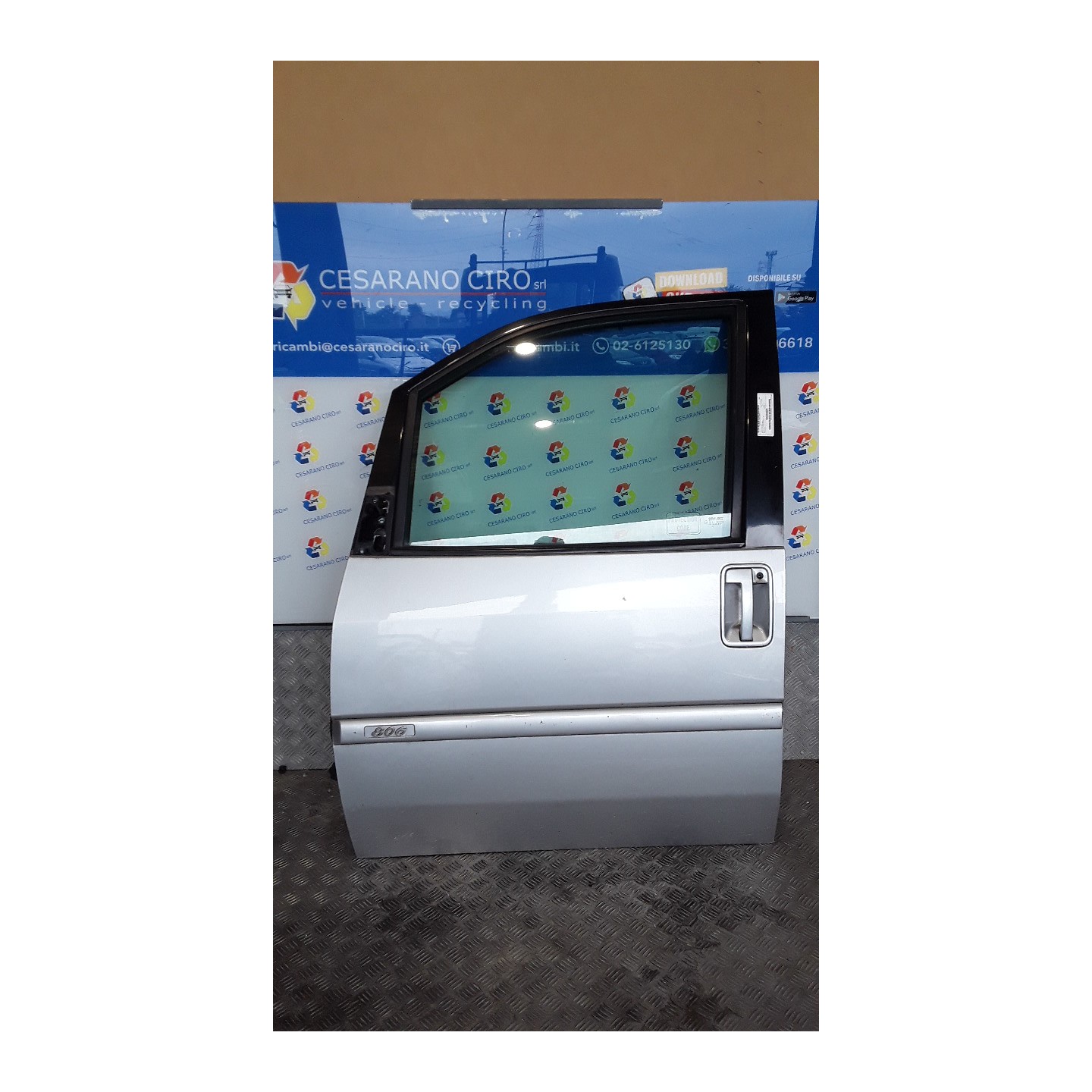 PORTA ANT. SX. 163 PEUGEOT 806 (03/95-09/02) P8C 9002L4