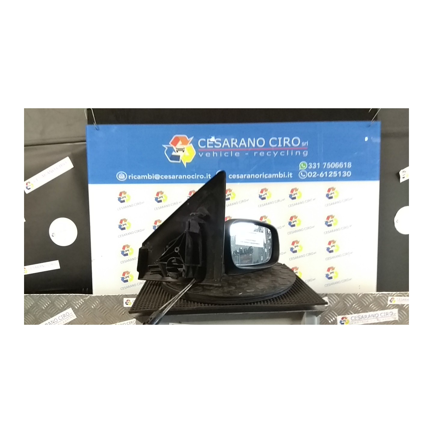 RETROVISORE EST. DX. 130 RENAULT MEGANE 2A SERIE (02/06-08/09) K9KP7 7701054686