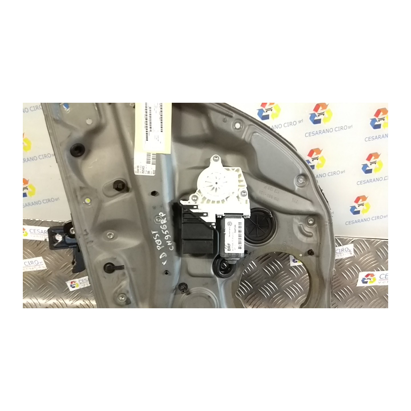 ALZACRISTALLO ELETTR. PORTA POST. DX. 141 VOLKSWAGEN GOLF (1J) (09/97-03/06) AKL 1J4839462F