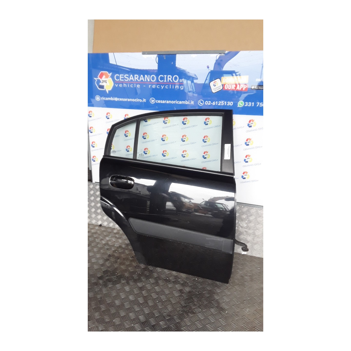 PORTA POST. DX. 154 KIA RIO 2A SERIE (09/05-11/09) D4FA 770041G220