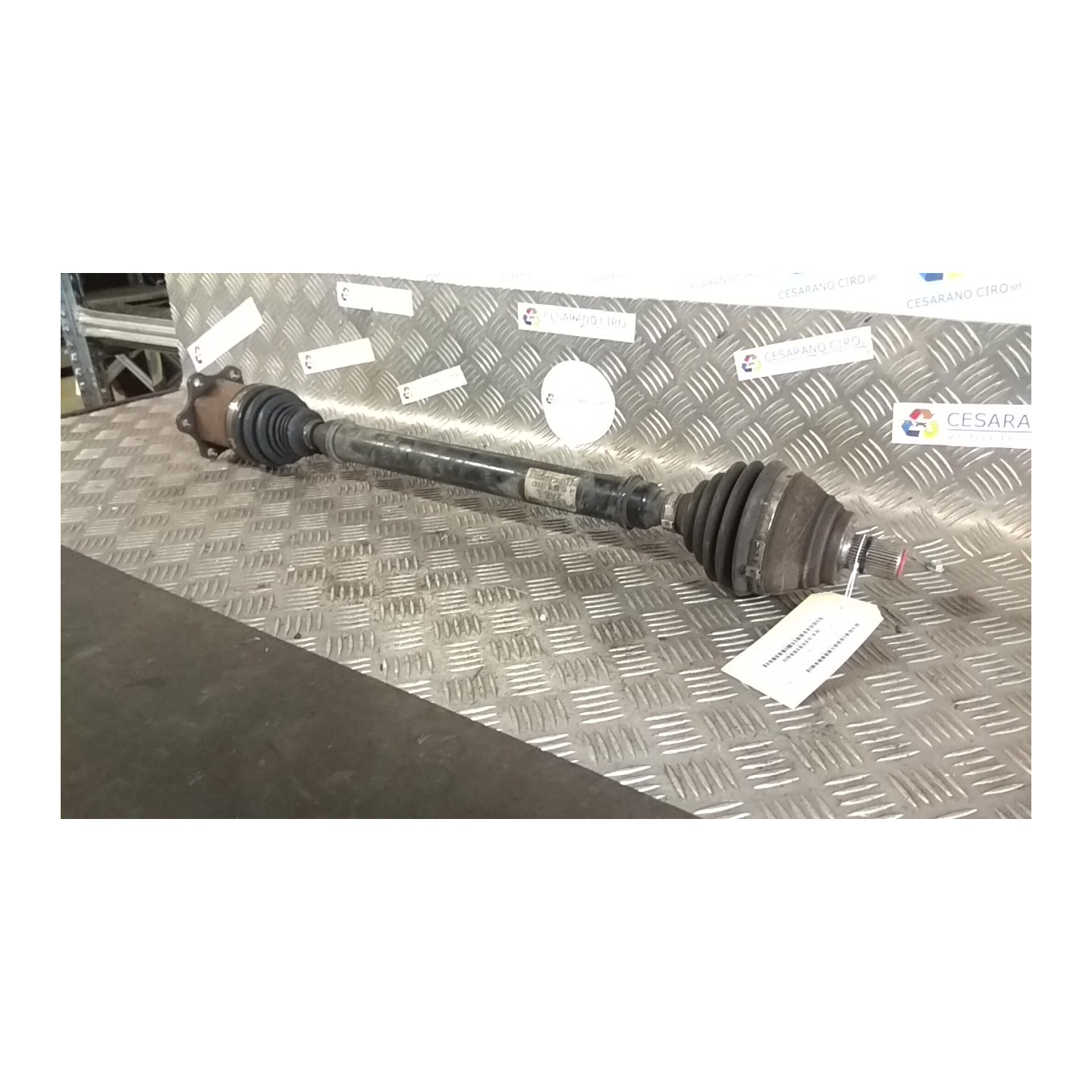 SEMIALBERO ANT. COMPL. DX. 163 VOLKSWAGEN PASSAT (3C) (02/05-12/10) BMR 3C0407272AJ