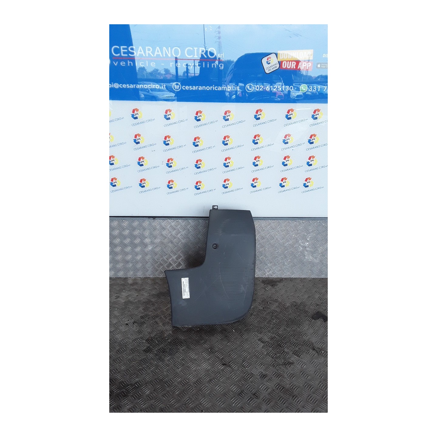 PARAURTI POST. LAT. SX. 016 NISSAN PRIMASTAR (X83) (10/06-) M9RA6 8512100QAE