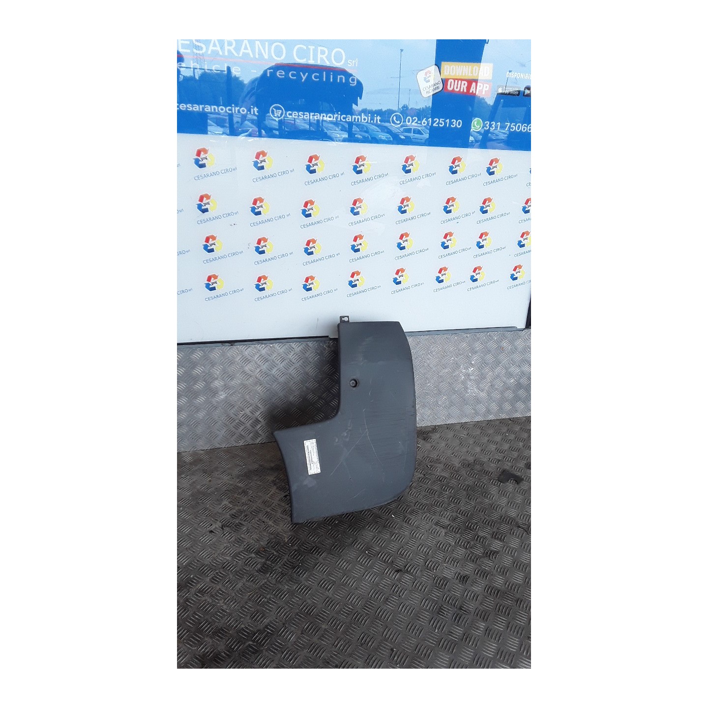 PARAURTI POST. LAT. SX. 016 NISSAN PRIMASTAR (X83) (10/06-) M9RA6 8512100QAE