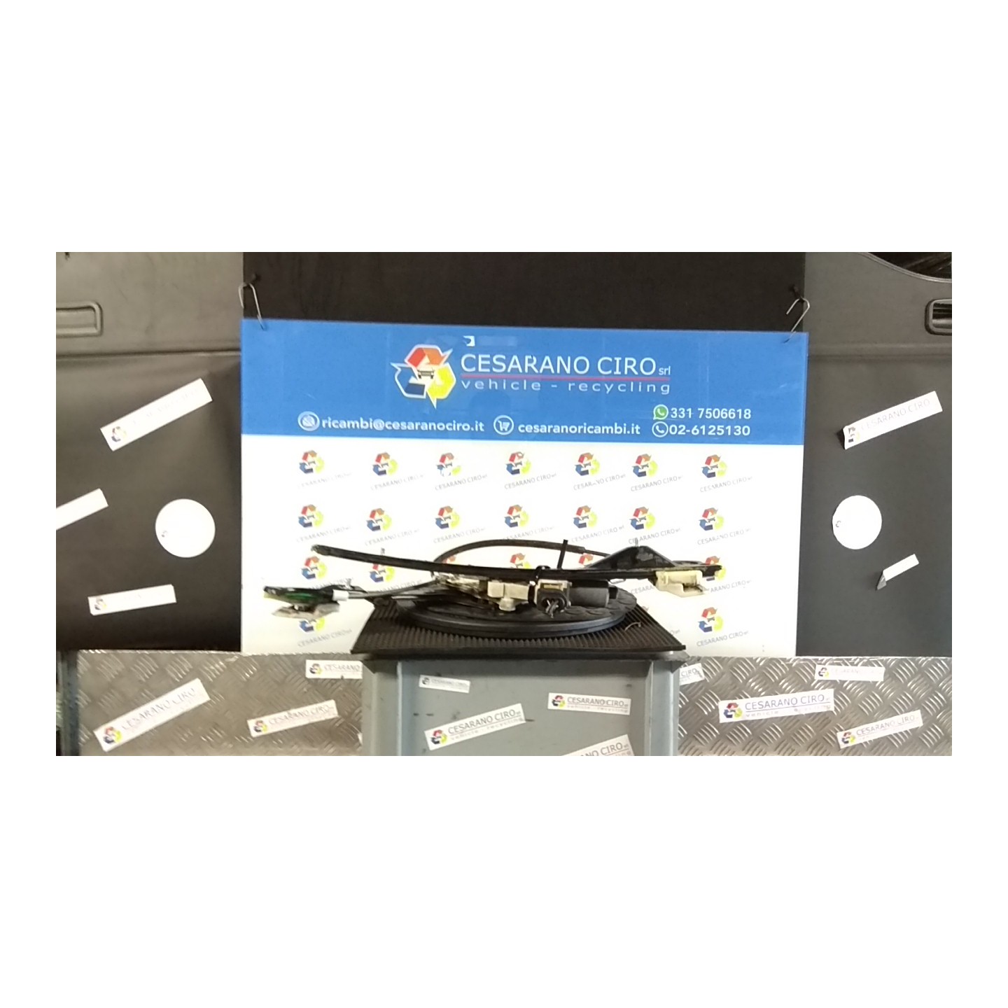 ALZACRISTALLO ELETTR. PORTA ANT. DX. 028 BMW SERIE 1 (E81/E87) (03/07-12/12 N47D20C 51337138466