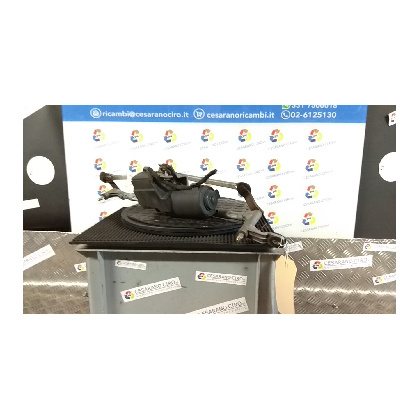 MECCANISMO TERGIPARABREZZA CON MOTORINO 031 LANCIA Y (01/96-10/00) 176B2000 46408351