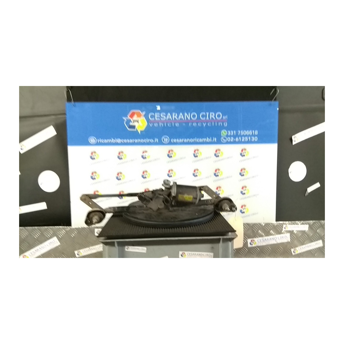 MECCANISMO TERGIPARABREZZA 072 KIA RIO 2A SERIE (09/05-11/09) D4FA 981201G000