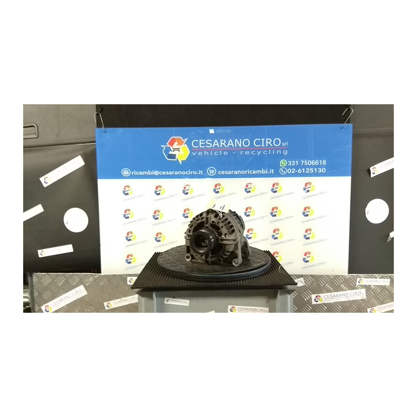 ALTERNATORE VALEO 100AMP 142 OPEL MERIVA (X03) (03/03-12/10) Z16XEP 13117279