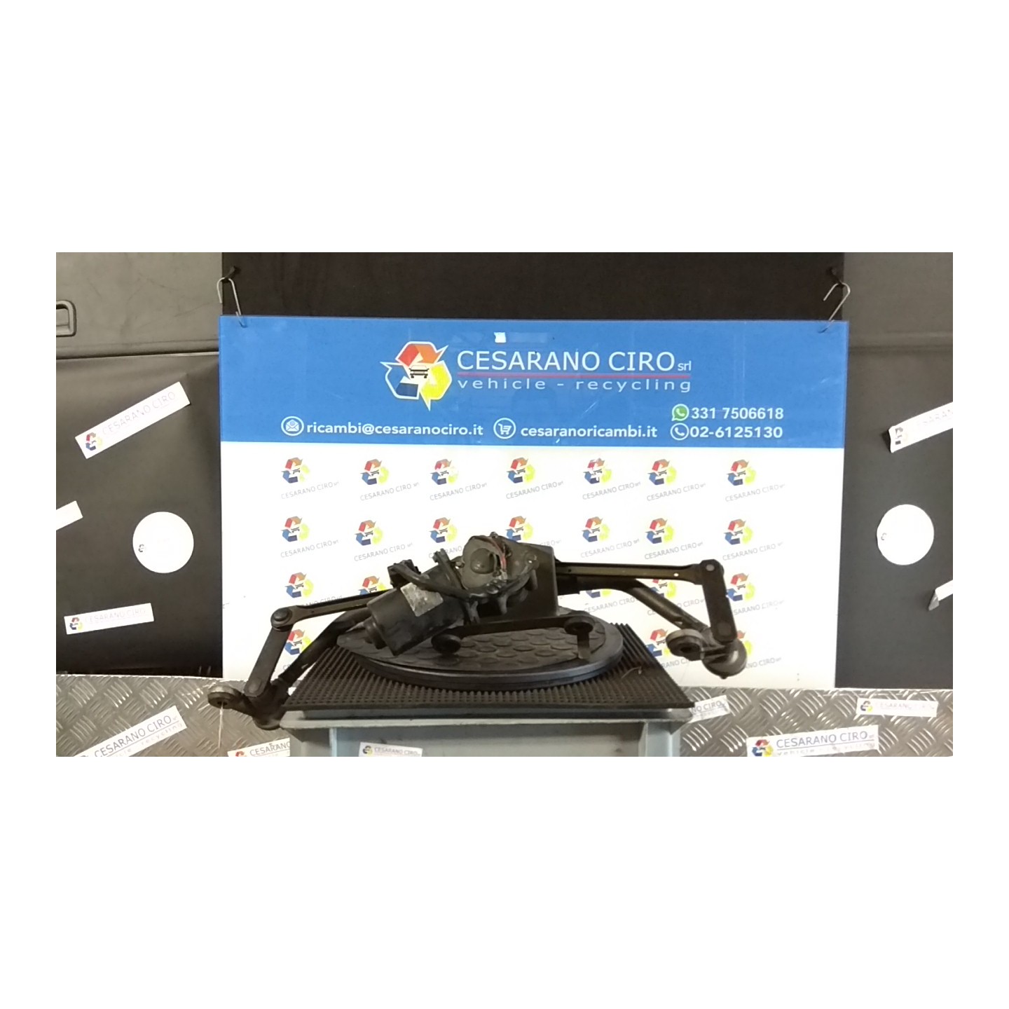 MOTORINO TERGIPARABREZZA 175 PEUGEOT 806 (03/95-09/02) P8C 640593