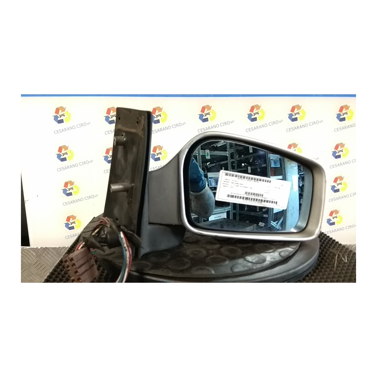 RETROVISORE EST. REGOLAZ. ELETTR. C/PRIMER DX. 180 PEUGEOT 806 (03/95-09/02) P8C 8153JG