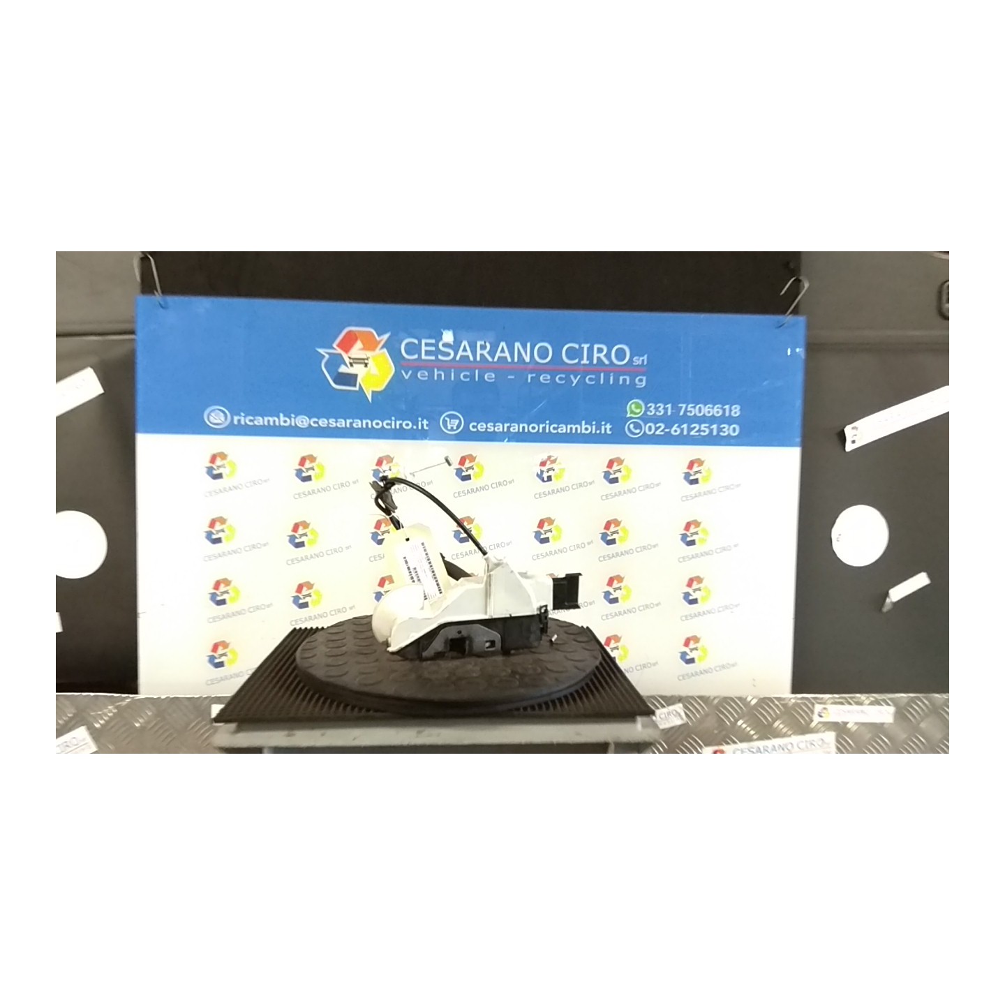 SERRATURA PORTA ANT. SX. 034 CITROEN C3 2A SERIE (A51) (09/09-06/13 8FP 9800624480