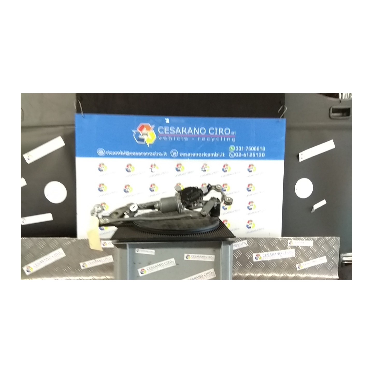MECCANISMO TERGIPARABREZZA CON MOTORINO 109 HONDA INSIGHT (04/09-10/13) LDA3 NB3753043033001