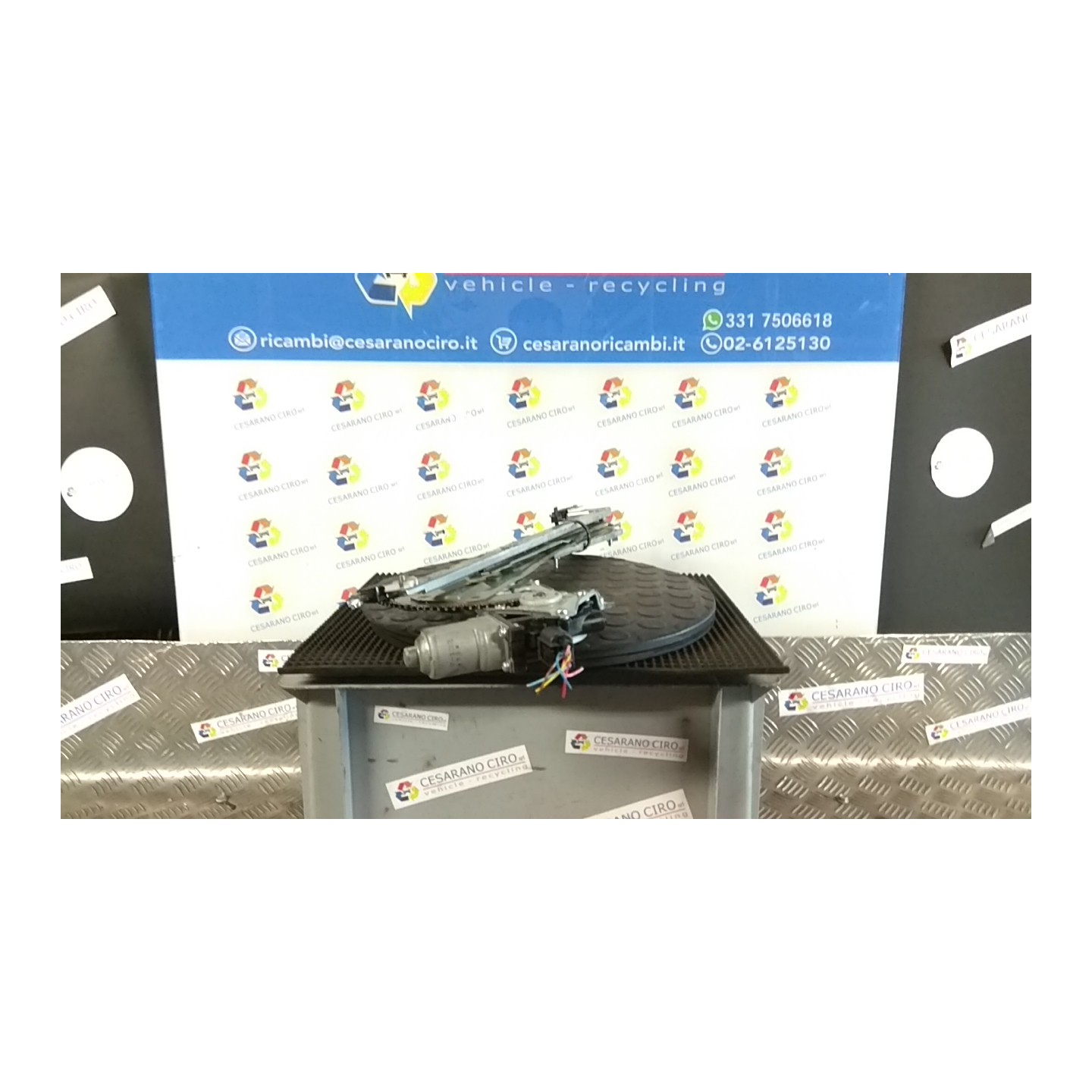 ALZACRISTALLO ELETTR. PORTA ANT. SX. 110 HONDA INSIGHT (04/09-10/13) LDA3 72251TM8003