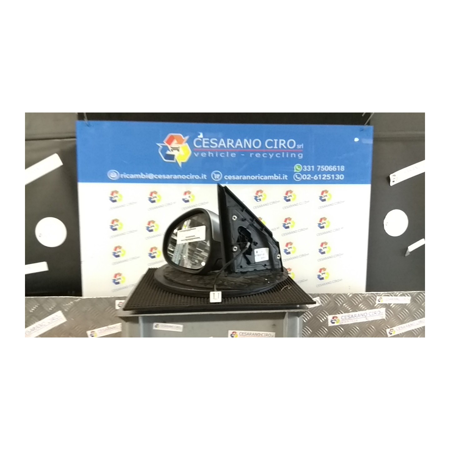 RETROVISORE EST. REGOLAZ. ELETTR. SX. 131 LANCIA YPSILON (TI) (12/08-06/13) 169A4000 735411227
