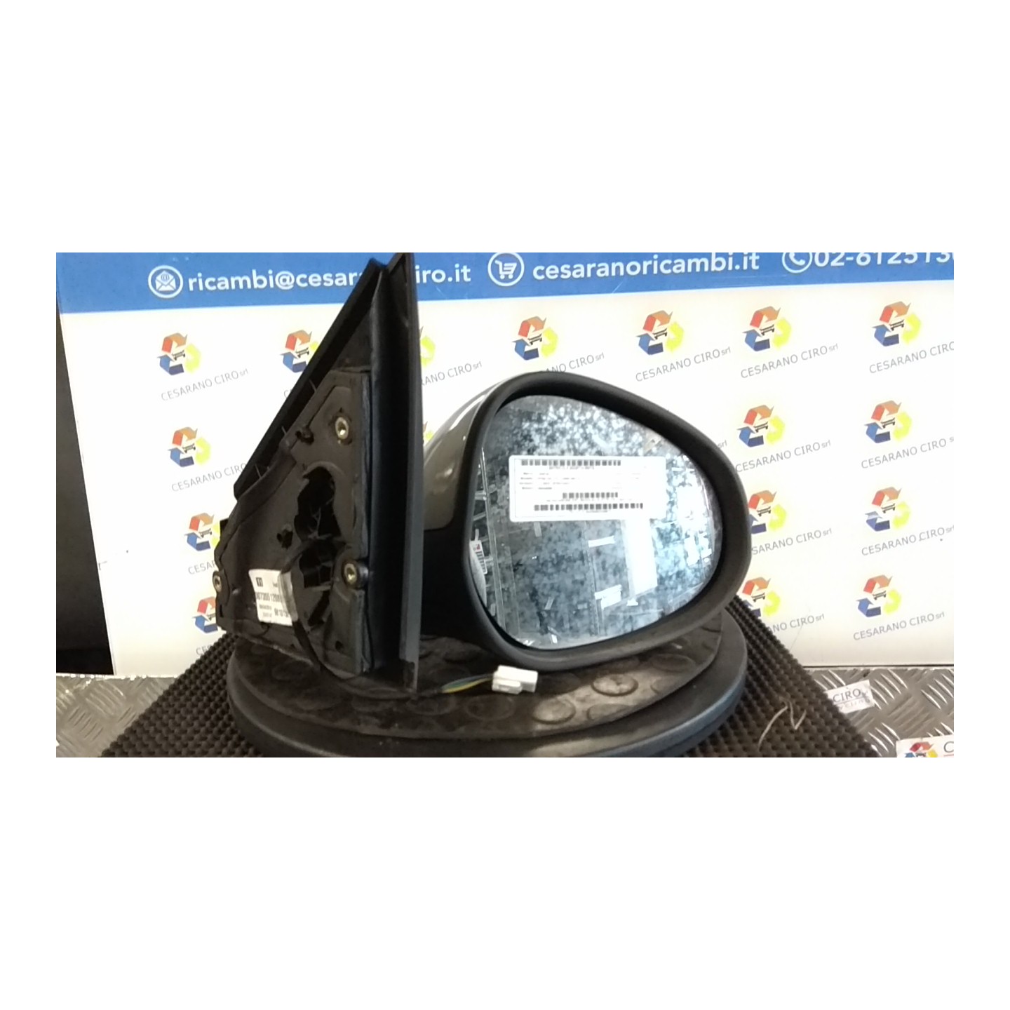 RETROVISORE EST. REGOLAZ. ELETTR. DX. 132 LANCIA YPSILON (TI) (12/08-06/13) 169A4000 735411226