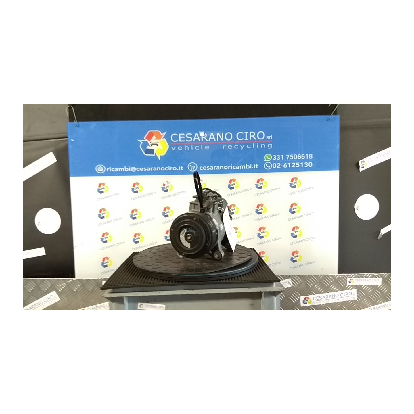 COMPRESSORE A/C ACEA /QUANTITA EMISSIONI CO2 003 BMW SERIE 3 (E90/E91) (09/08-) N47D20C 64526987862