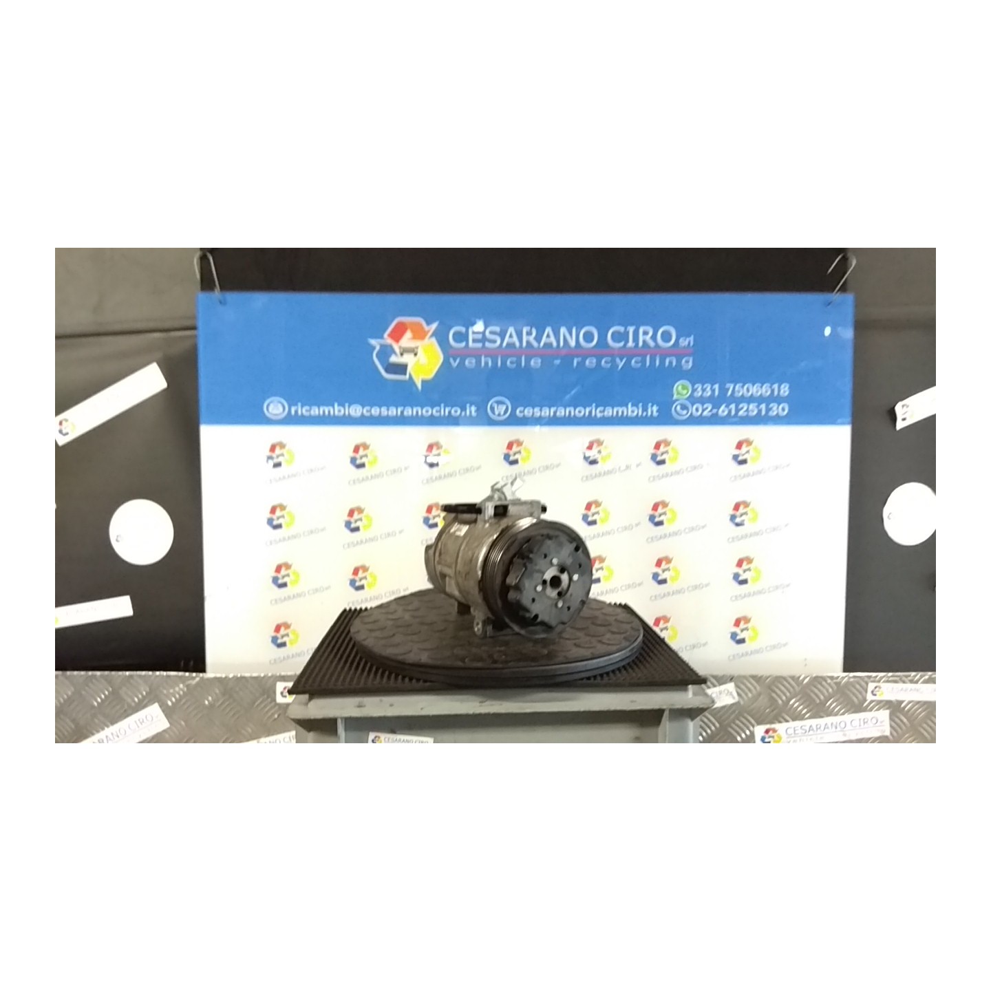 COMPRESSORE A/C 022 OPEL CORSA (S07) (07/06-02/11) Z13DTJ 93190815