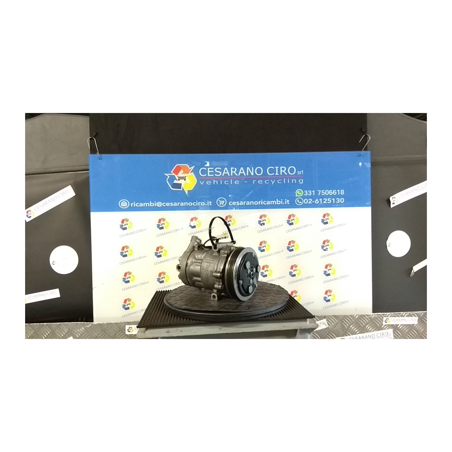 COMPRESSORE A/C T.44001048 054 OPEL CORSA (X01) (10/00-06/06) Z12XEP 9132918