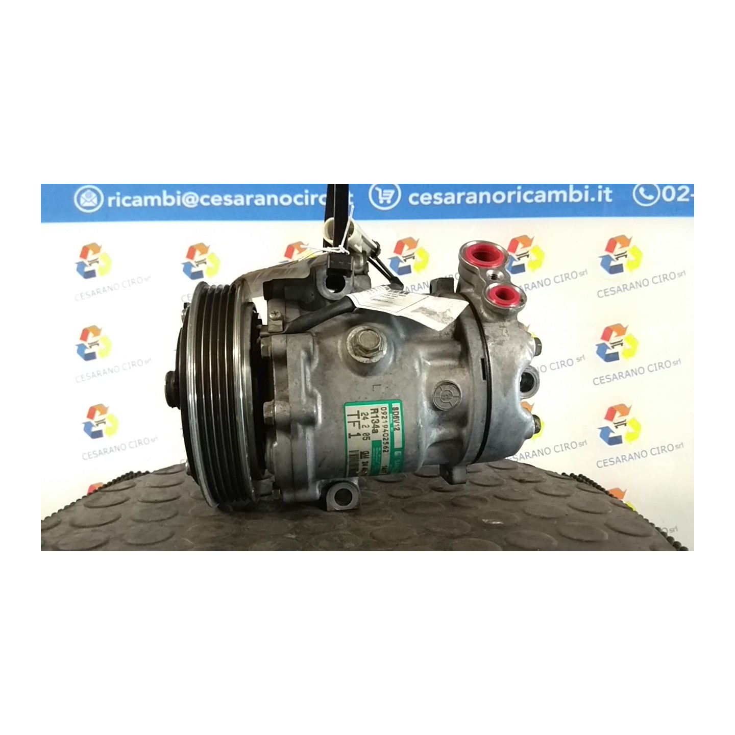 COMPRESSORE A/C T.44001048 054 OPEL CORSA (X01) (10/00-06/06) Z12XEP 9132918