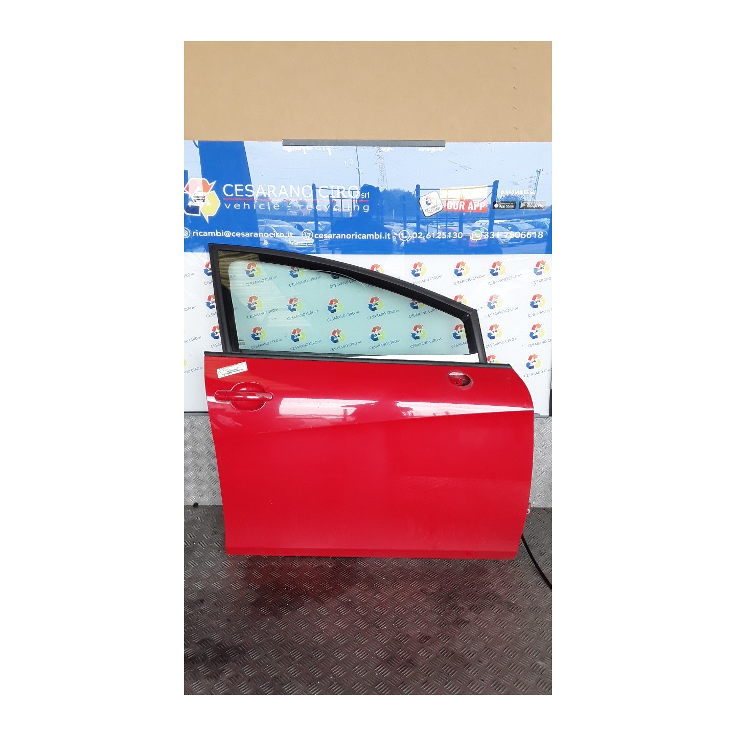 PORTA ANT. DX. 088 SEAT LEON (1P) (06/05-02/13) BSE 1P0831056A
