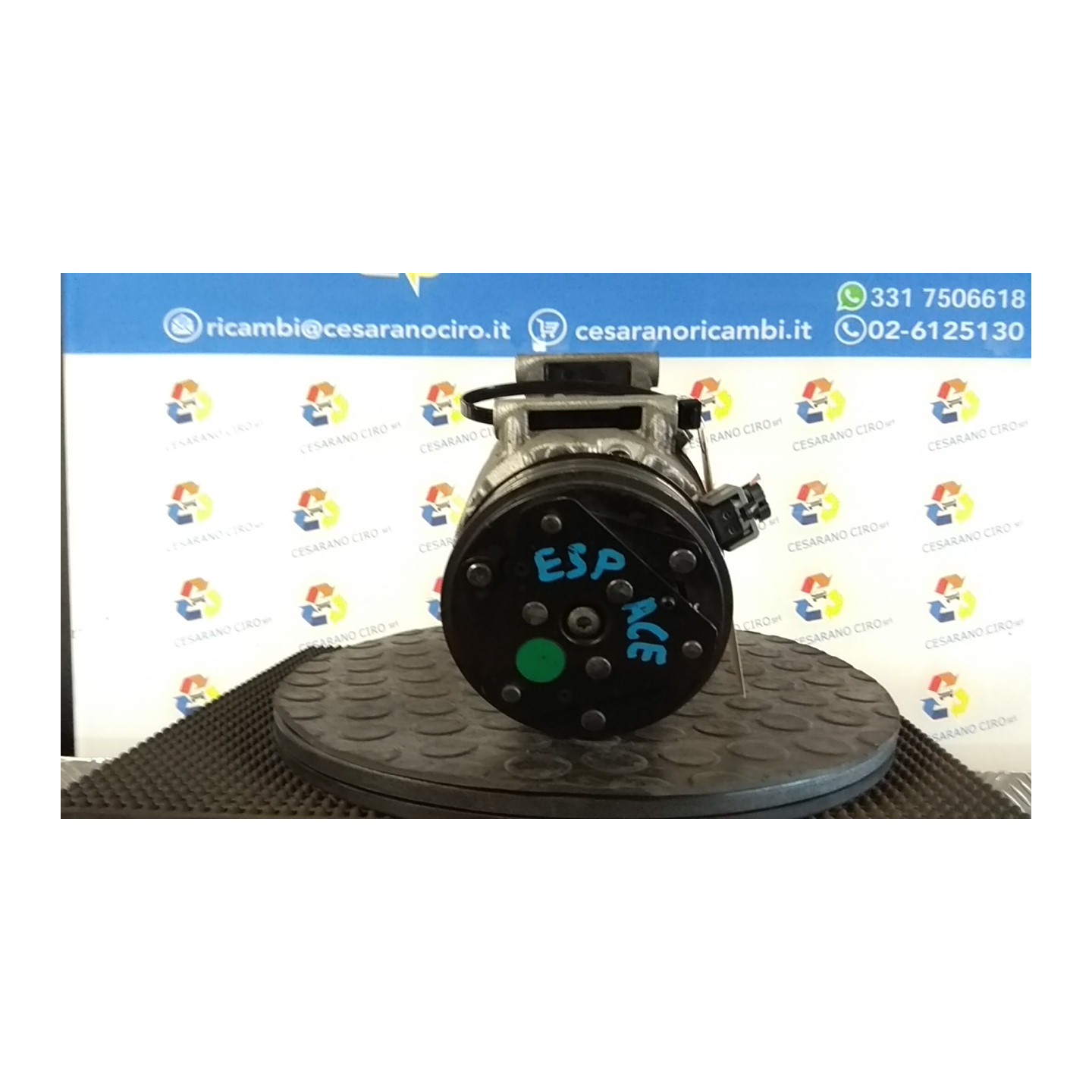 COMPRESSORE A/C 09/07- 131 RENAULT ESPACE 3A SERIE (03/06-) M9R760 8200454172