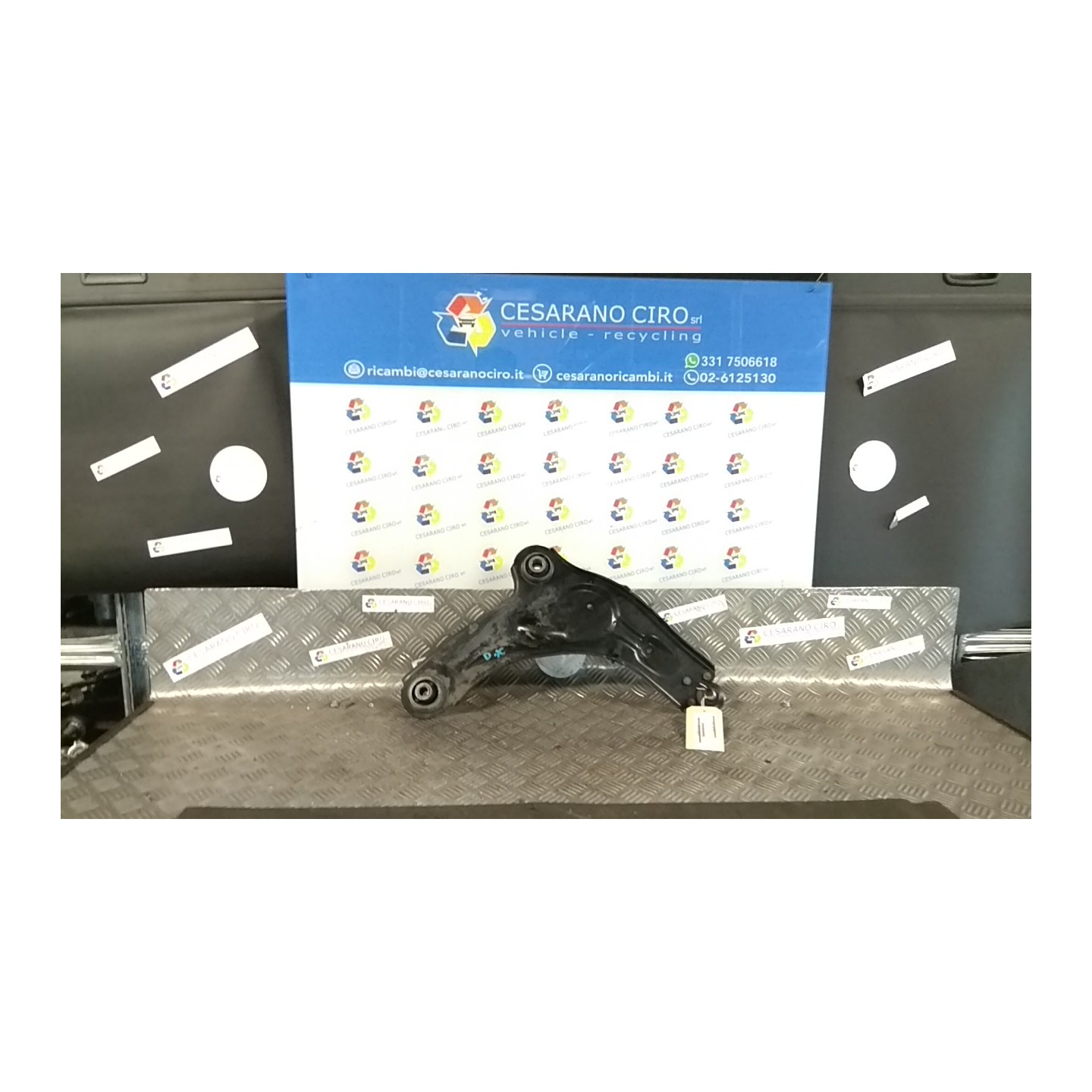 BRACCIO OSCILLANTE SOSP. ANT. DX. 135 RENAULT ESPACE 3A SERIE (03/06-) M9R760 545048101R