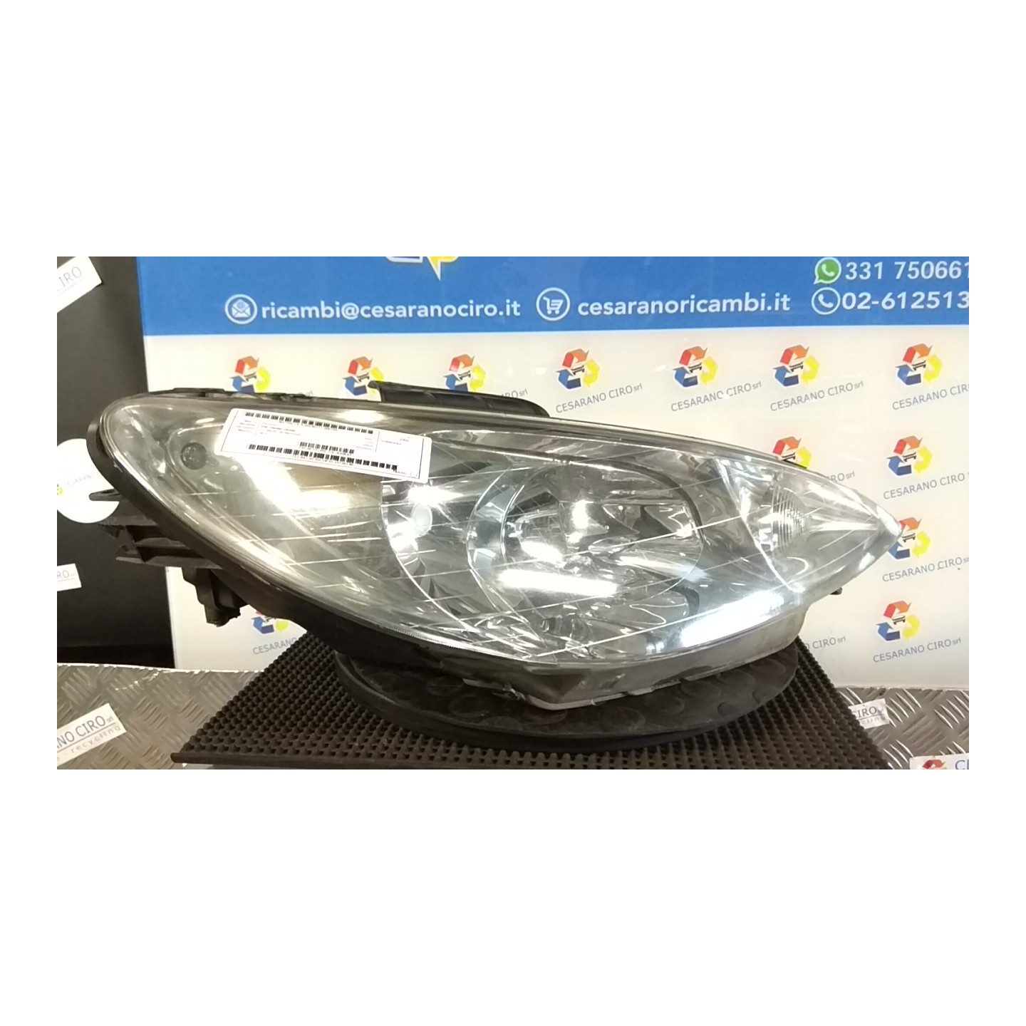 PROIETTORE DX. 150 PEUGEOT 206 (09/98-06/09) HFX 6205S7