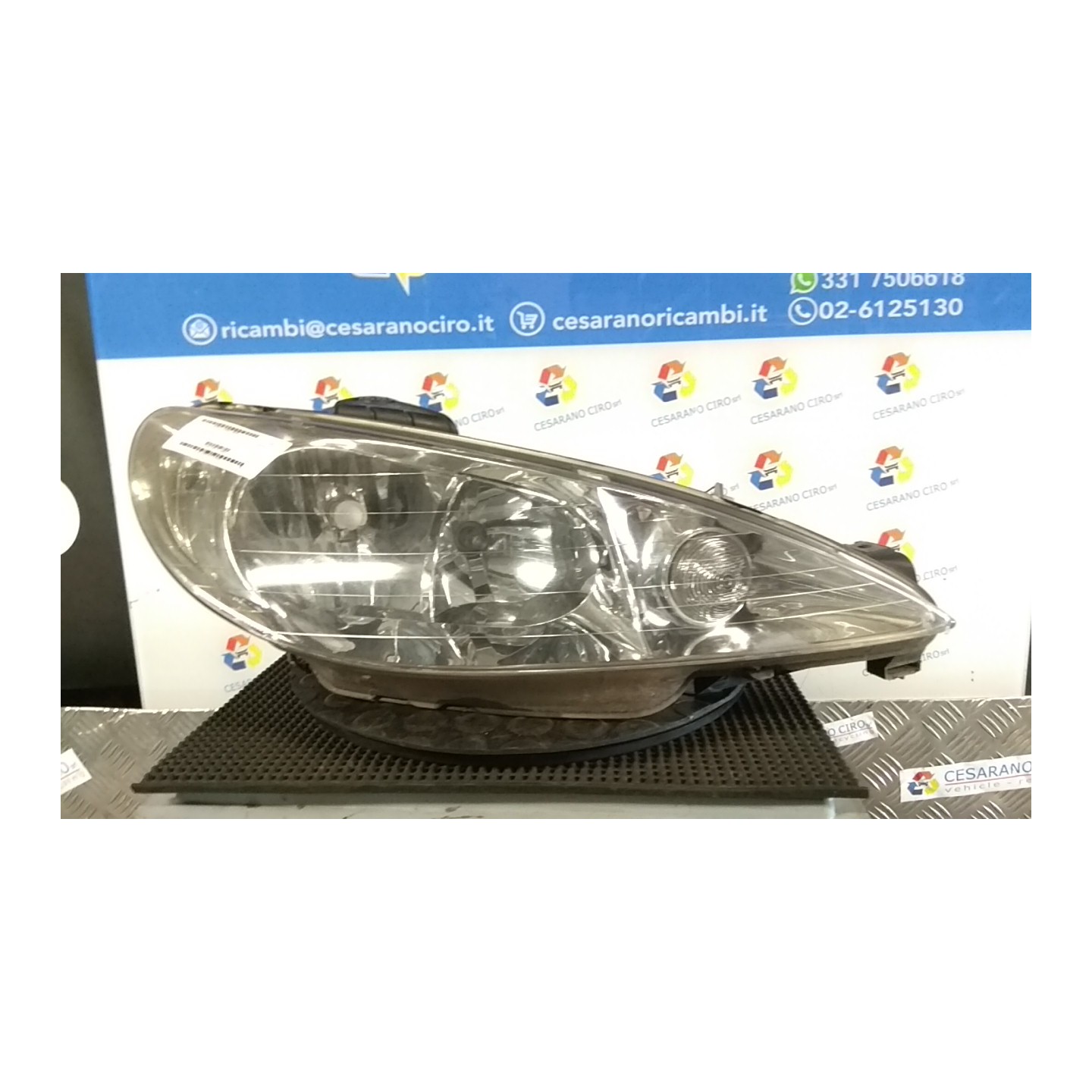 PROIETTORE DX. 150 PEUGEOT 206 (09/98-06/09) HFX 6205S7