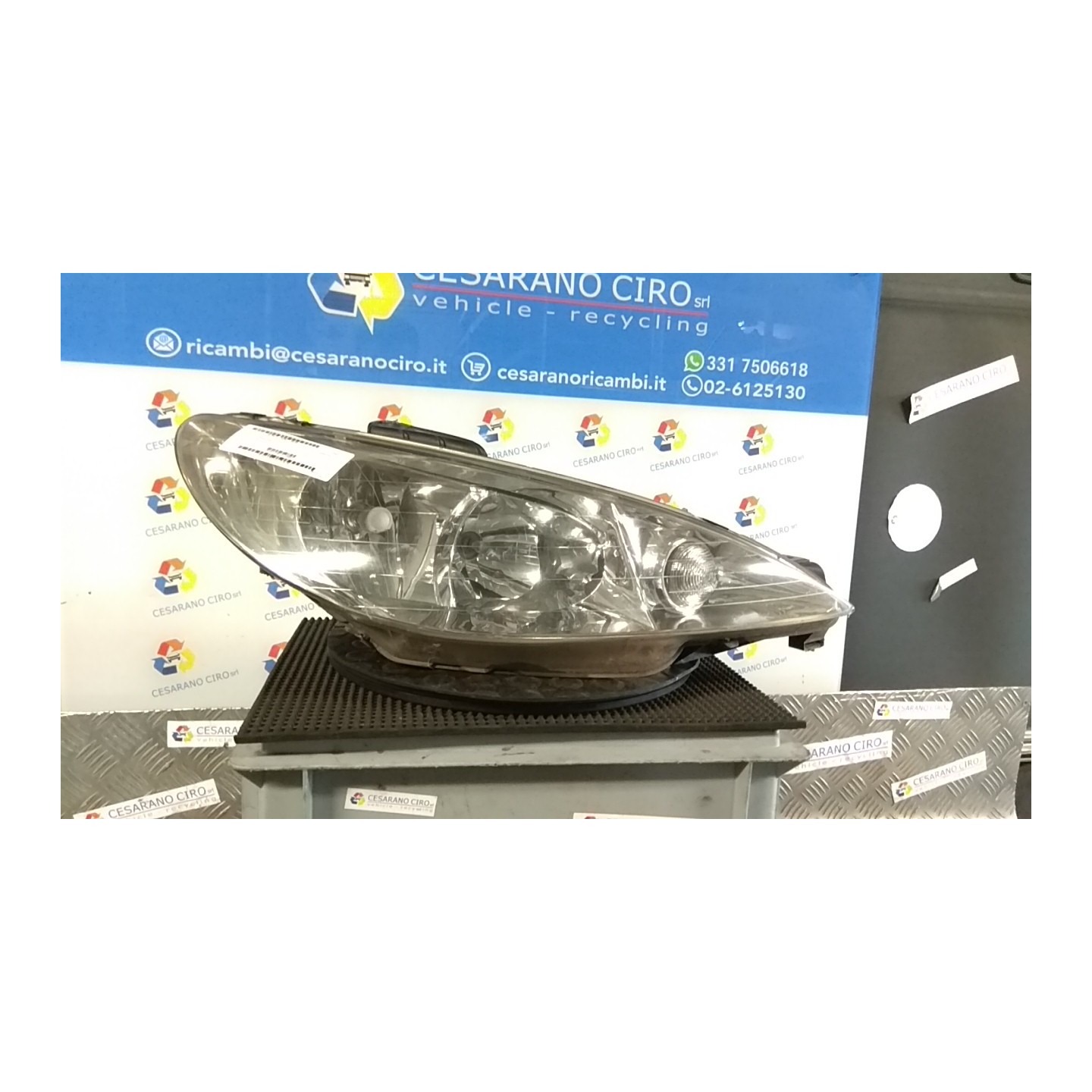 PROIETTORE DX. 150 PEUGEOT 206 (09/98-06/09) HFX 6205S7