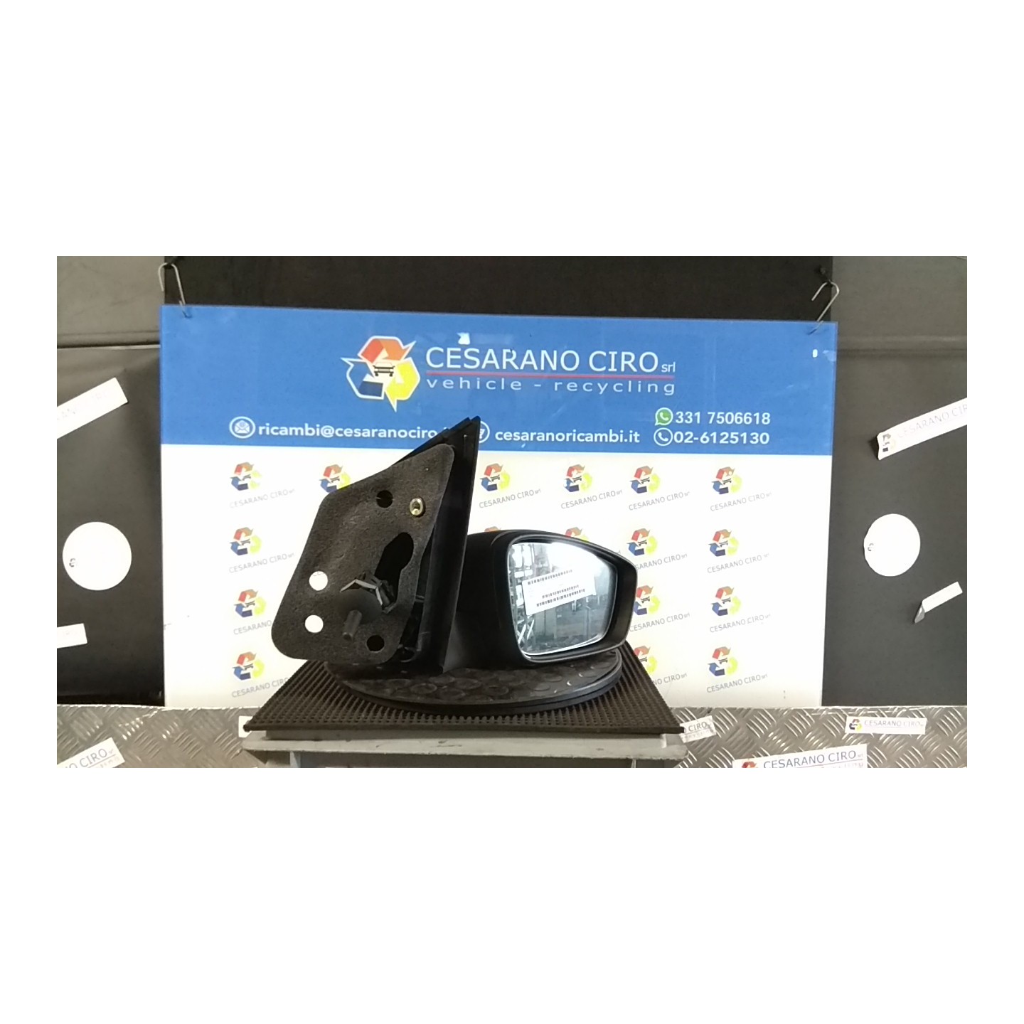 RETROVISORE EST. DX. 156 VOLKSWAGEN UP! (1S) (11/11-10/16) CPG 1S1857508AB9B9