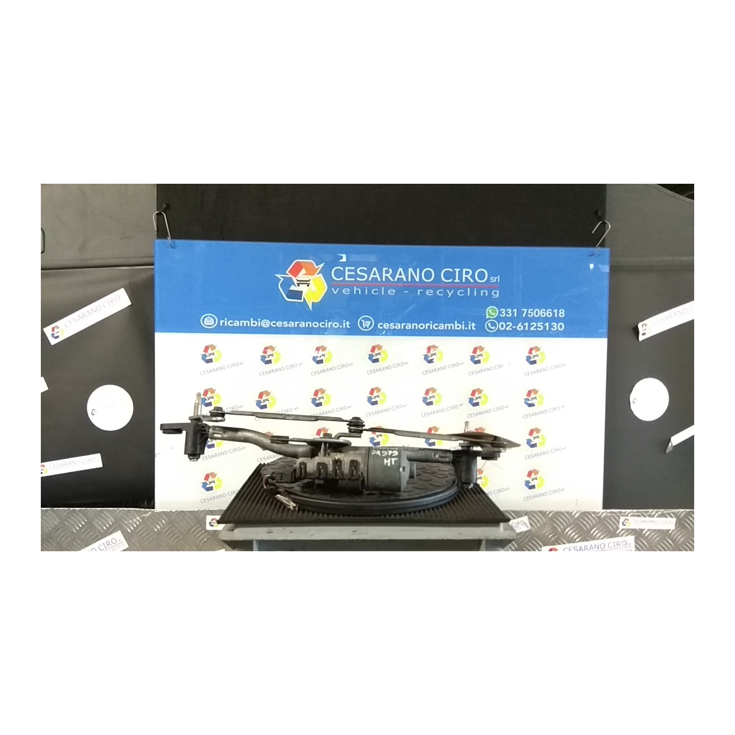 MECCANISMO TERGIPARABREZZA CON MOTORINO 159 FIAT CROMA (2T) (10/07-12/11) 939A1000 51708219