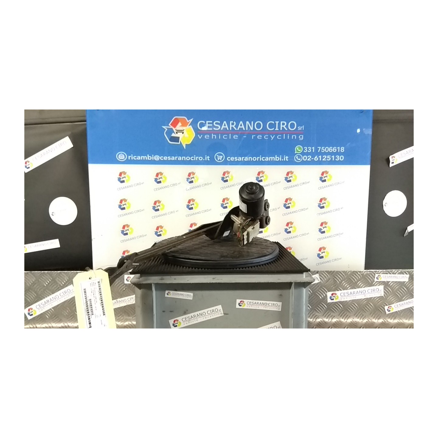 MOTORINO TERGIPARABREZZA 184 FIAT SEICENTO (1E) (02/98-07/05) 187A1000 9949162