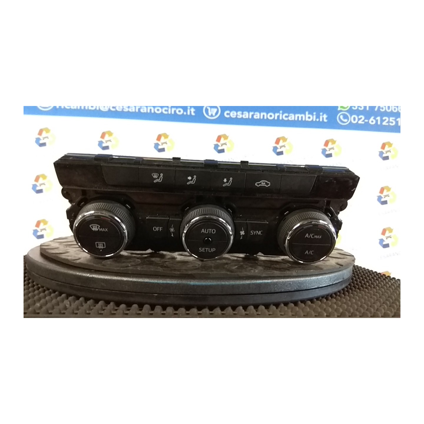 BLOCCO COMANDO CLIMATIZZAZIONE CLIMATRON 055 SEAT LEON (11/16-12/20) CRLB 5F0907044AN1QB