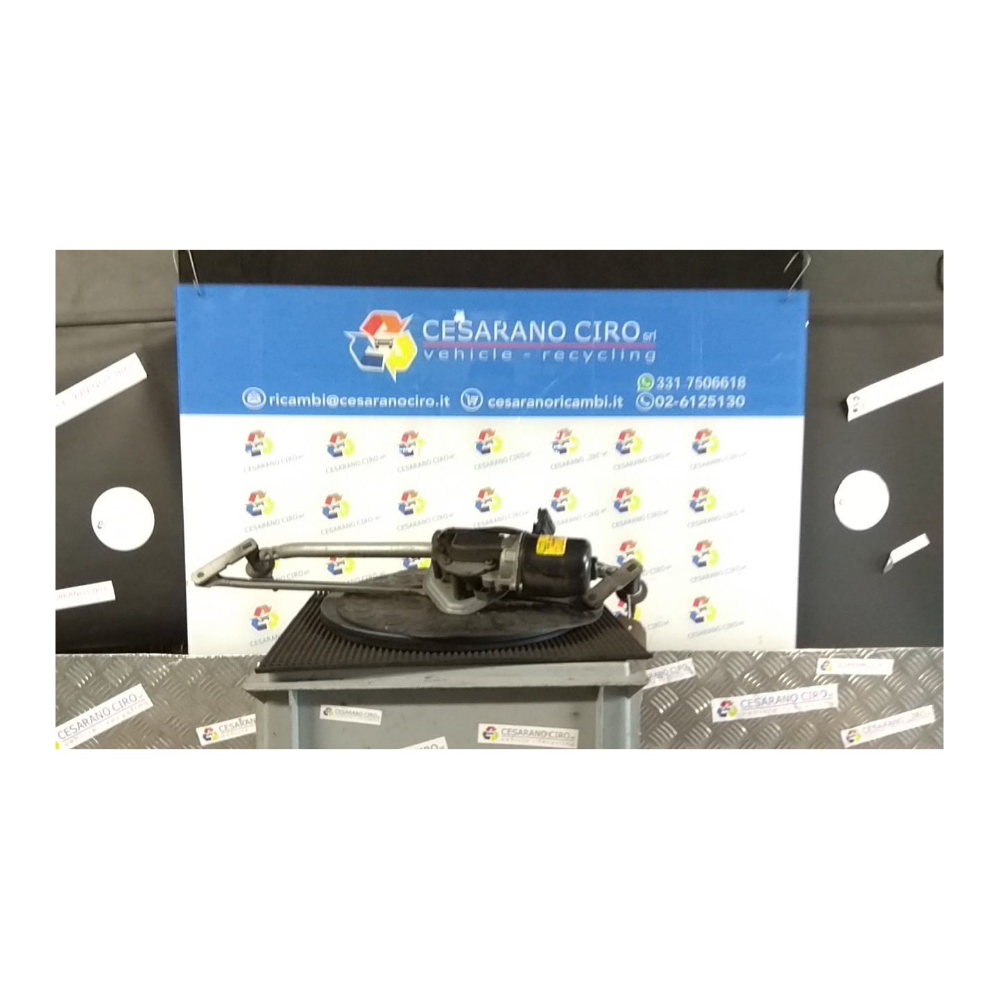 MECCANISMO TERGIPARABREZZA CON MOTORINO 073 NISSAN PRIMASTAR (X83) (10/06-) M9RA6 NB3753015036001