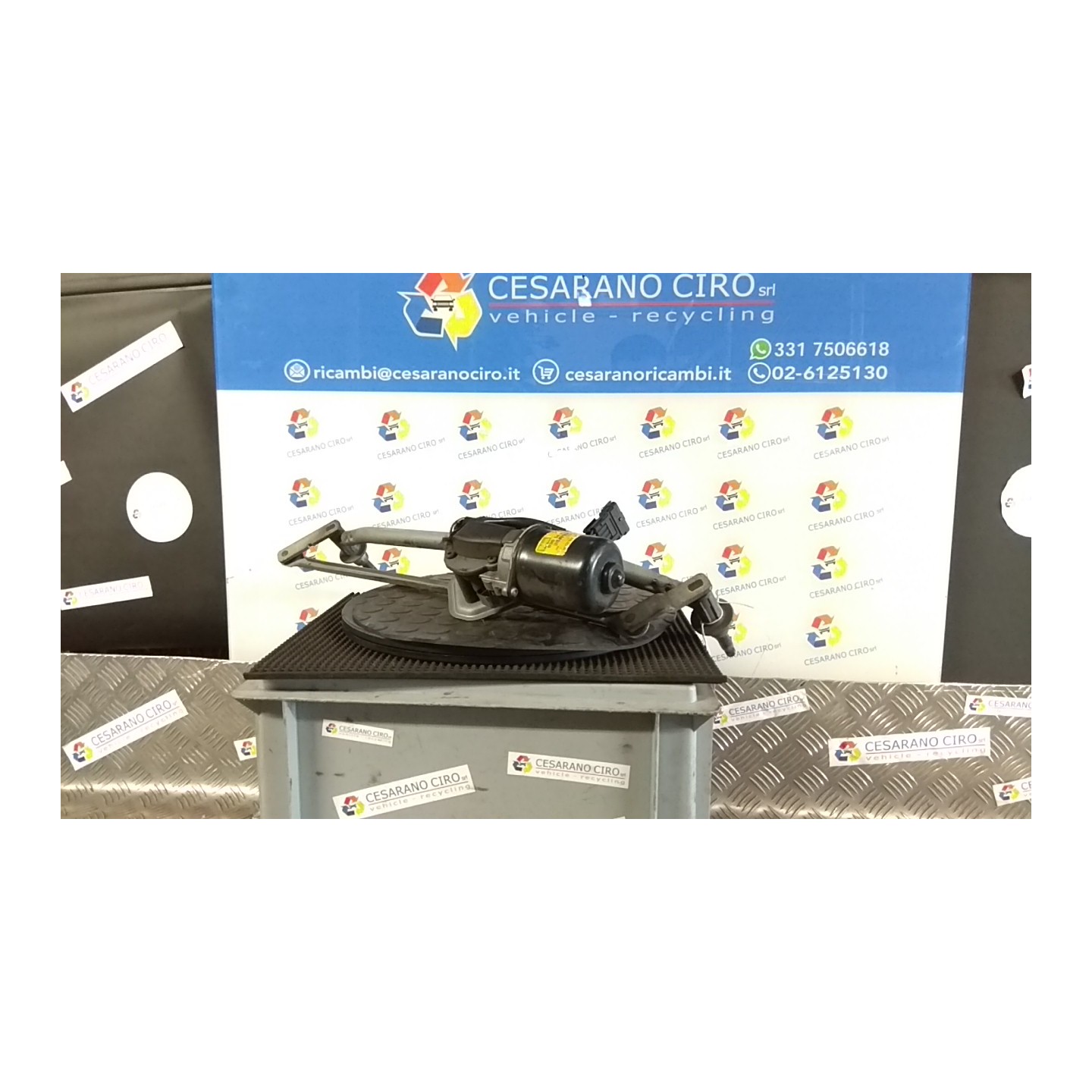 MECCANISMO TERGIPARABREZZA CON MOTORINO 073 NISSAN PRIMASTAR (X83) (10/06-) M9RA6 NB3753015036001