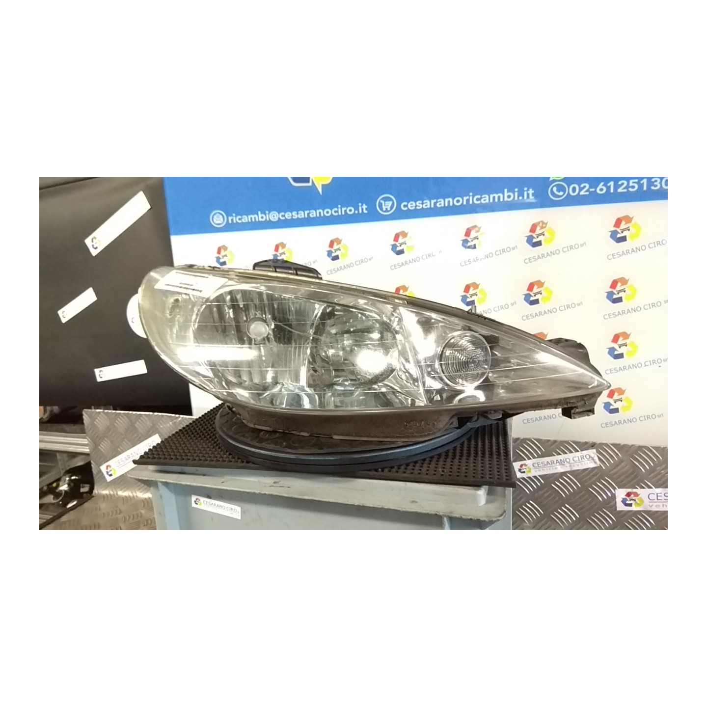 PROIETTORE DX. 005 PEUGEOT 206 (09/98-06/09) 8HZ 6205S7