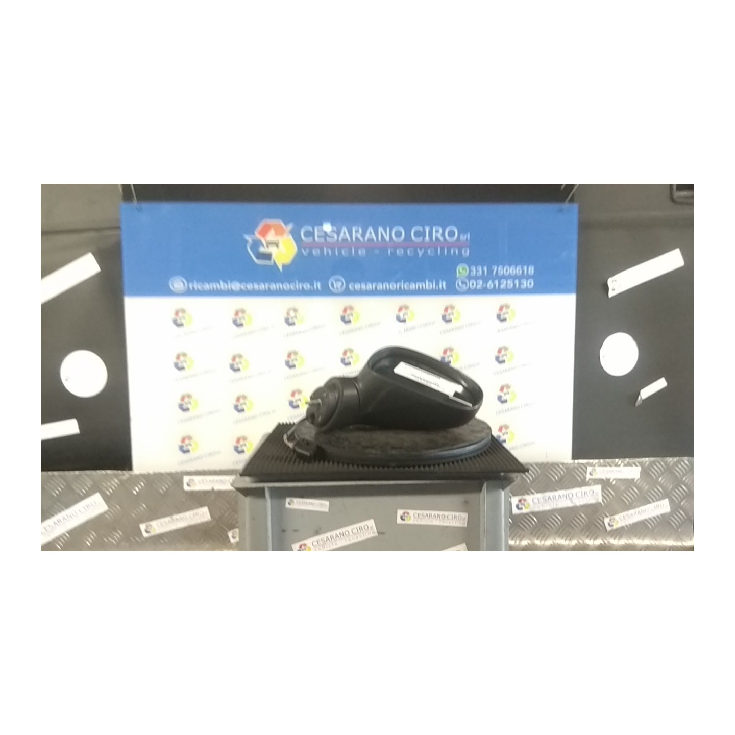 RETROVISORE EST. REGOLAZ. ELETTR. DX. 062 SEAT LEON (1P) (06/05-02/13) BSE 1P1857508L9B9