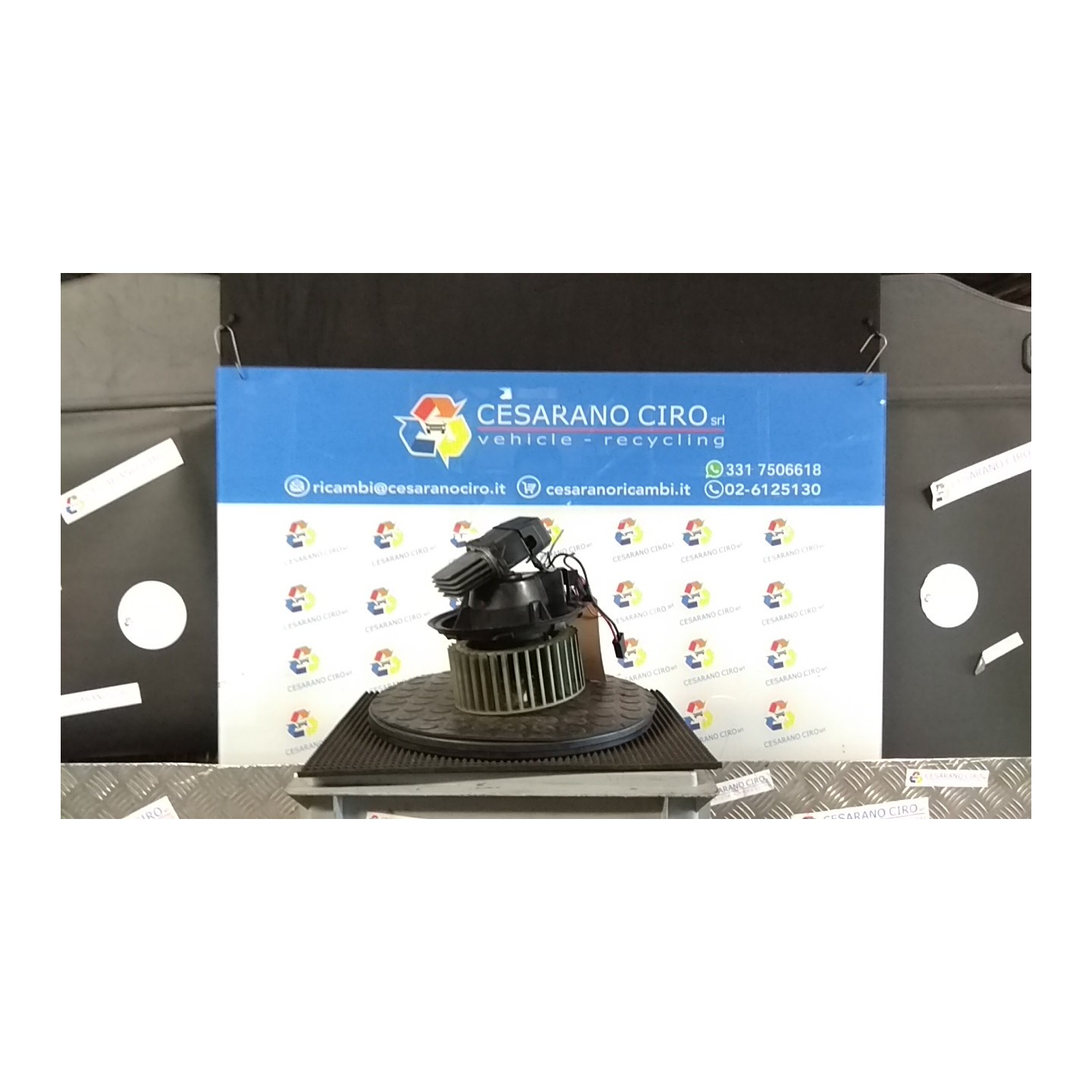 MOTORINO VENTILAZIONE ABITACOLO RAFFREDDAMENTO 123 FIAT BRAVO (1L) (07/98-11/02) 182B2000 46722995