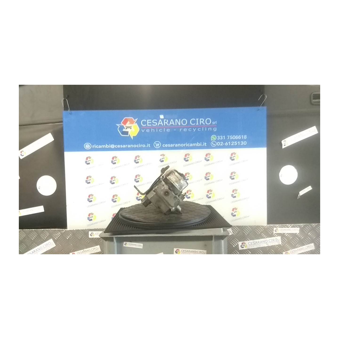 AGGREGATO ABS T.195376- 067 CHEVROLET (DAEWOO) KALOS (T200) (09/02-01/05) B12S1 96470254