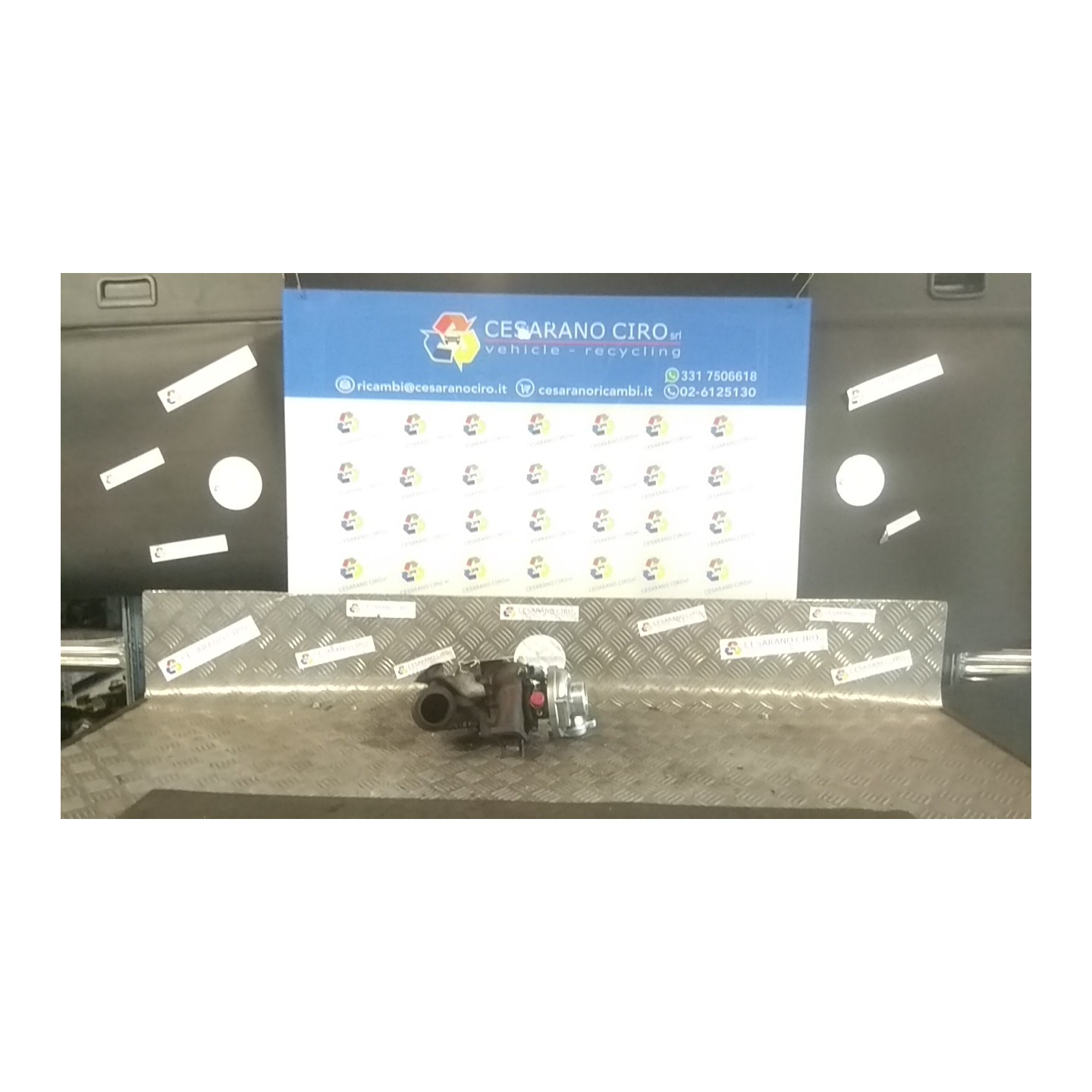 TURBOCOMPRESSORE 004 CITROEN C3 1A SERIE (02/02-12/05) 8HY 375J9
