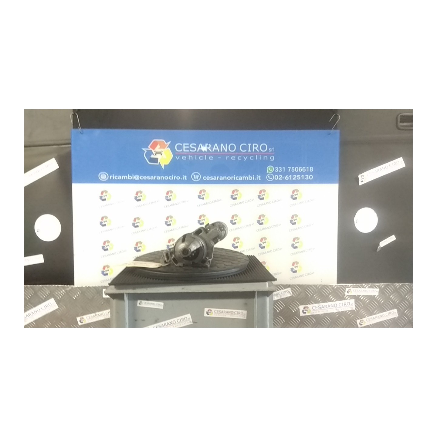 MOTORINO AVVIAMENTO ROTAZ. 022 BMW X1 (E84) (07/09-10/15) N47D20C 12418511746