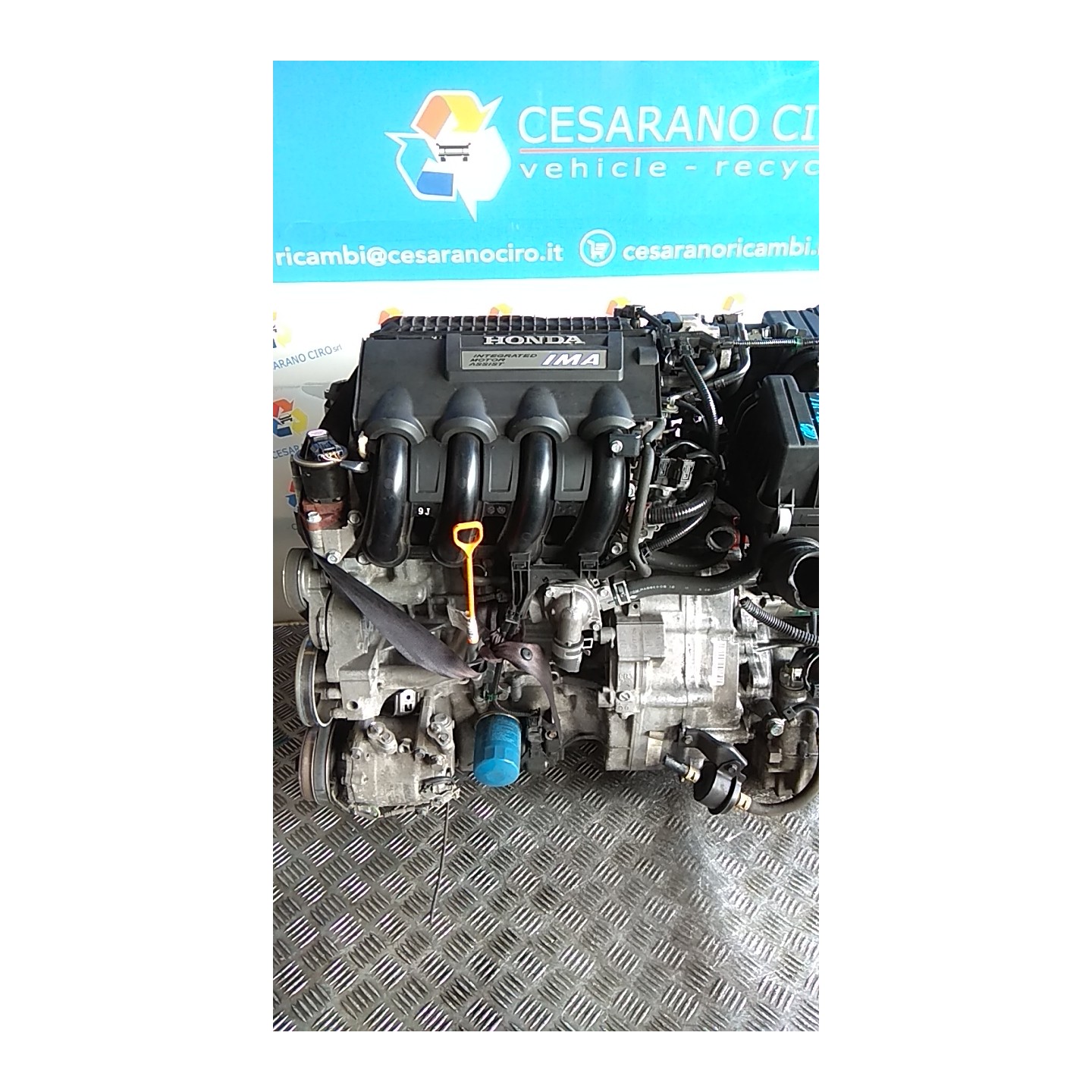 MOTORE COMPL. 080 HONDA INSIGHT (04/09-10/13) LDA3 NB1771043033001