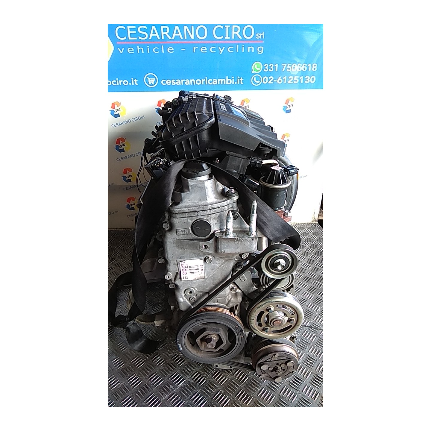 MOTORE COMPL. 080 HONDA INSIGHT (04/09-10/13) LDA3 NB1771043033001